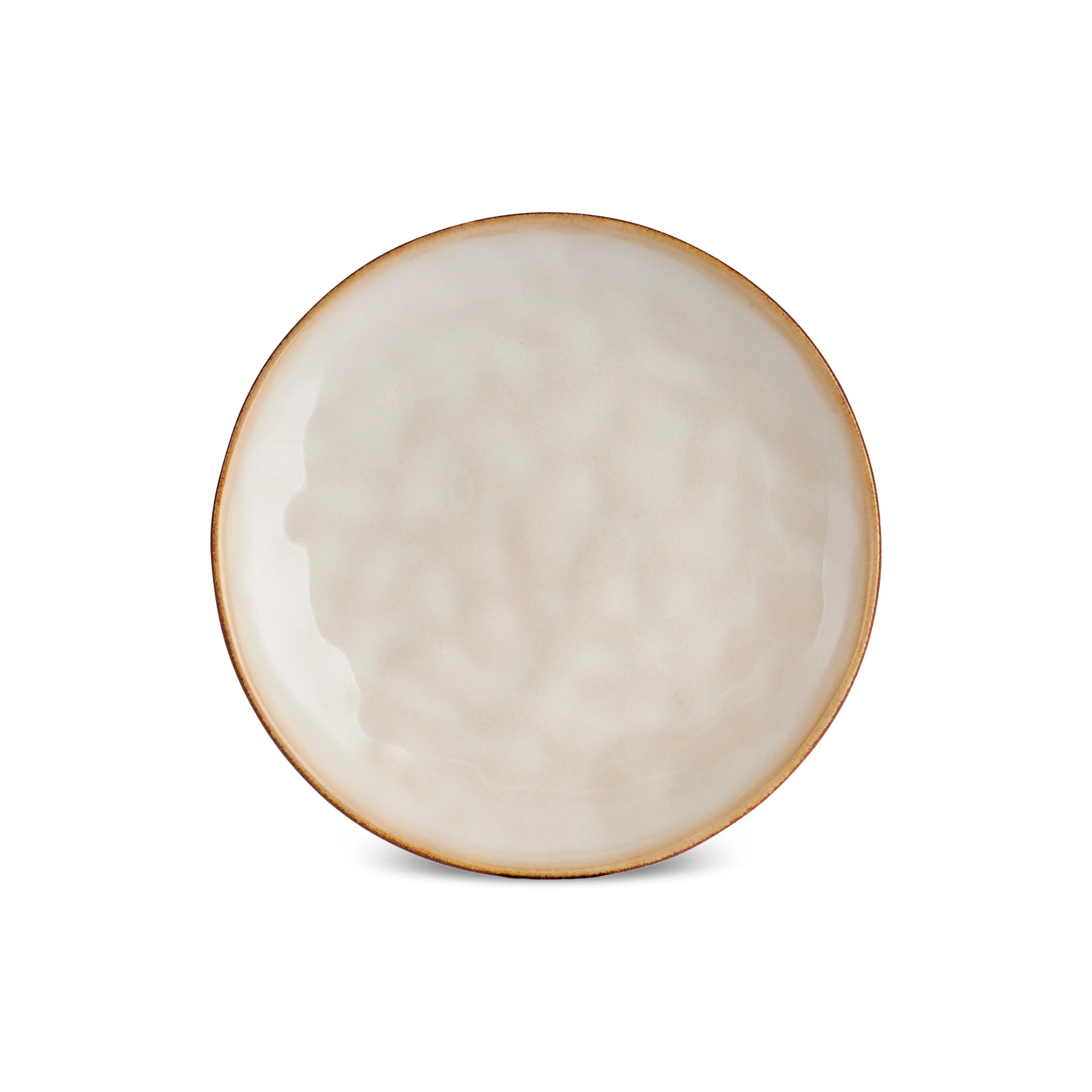 Karaca Aria Reactive Glaze Dessert/Side Plate, 16cm, Beige