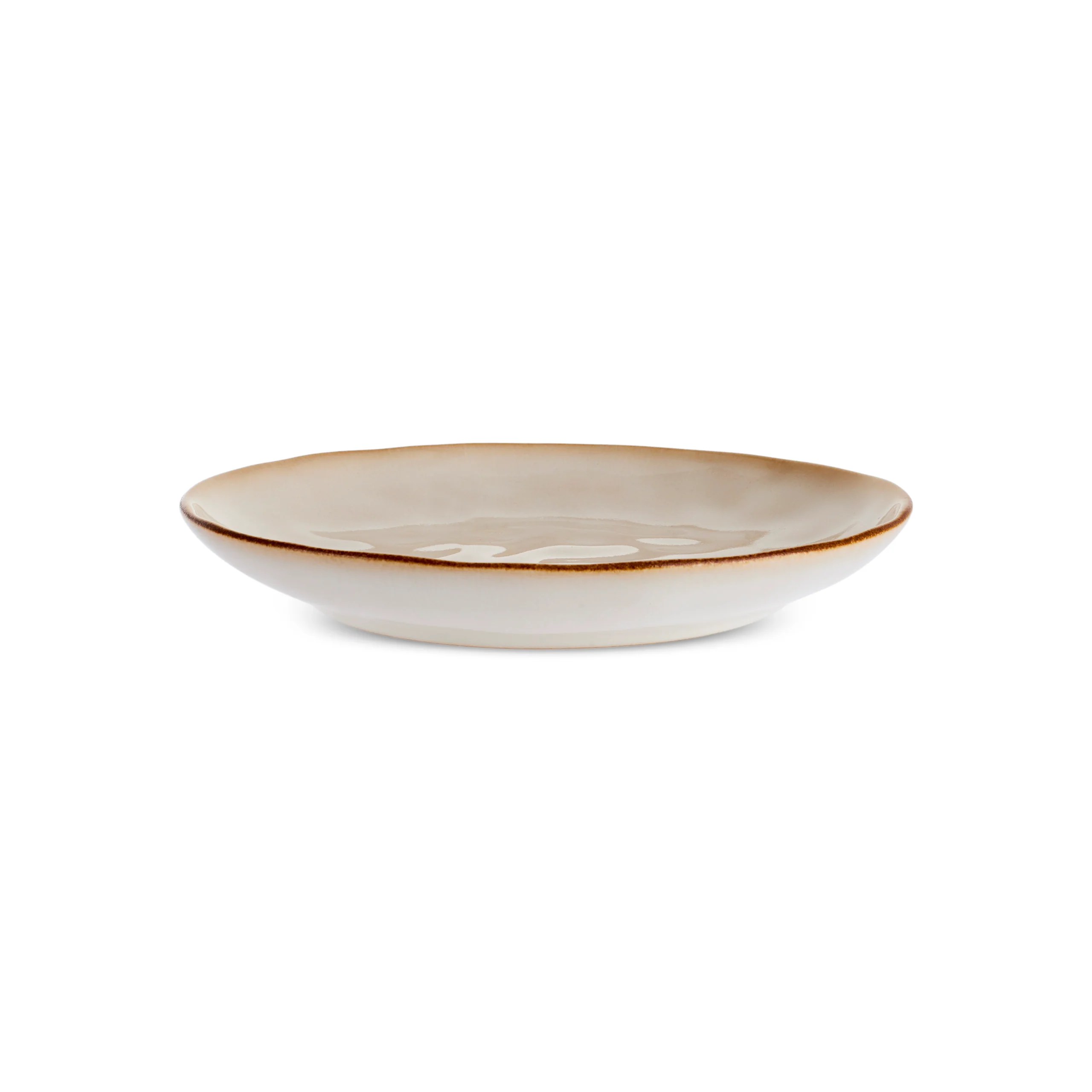 Karaca Aria Reactive Glaze Dessert/Side Plate, 16cm, Beige - Image 2