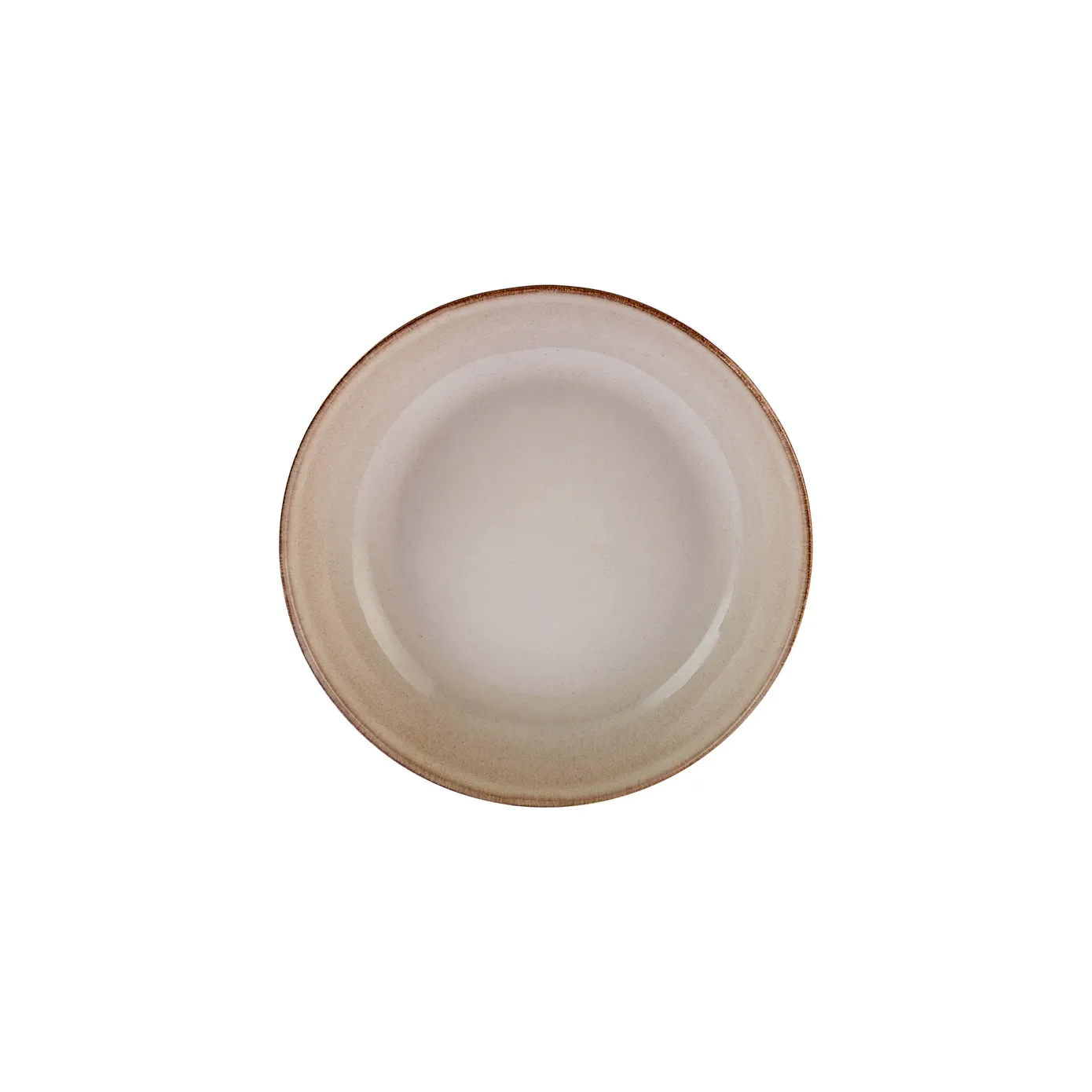 Karaca Aria Reactive Glaze Pasta Bowl, 20cm, Beige - Image 4