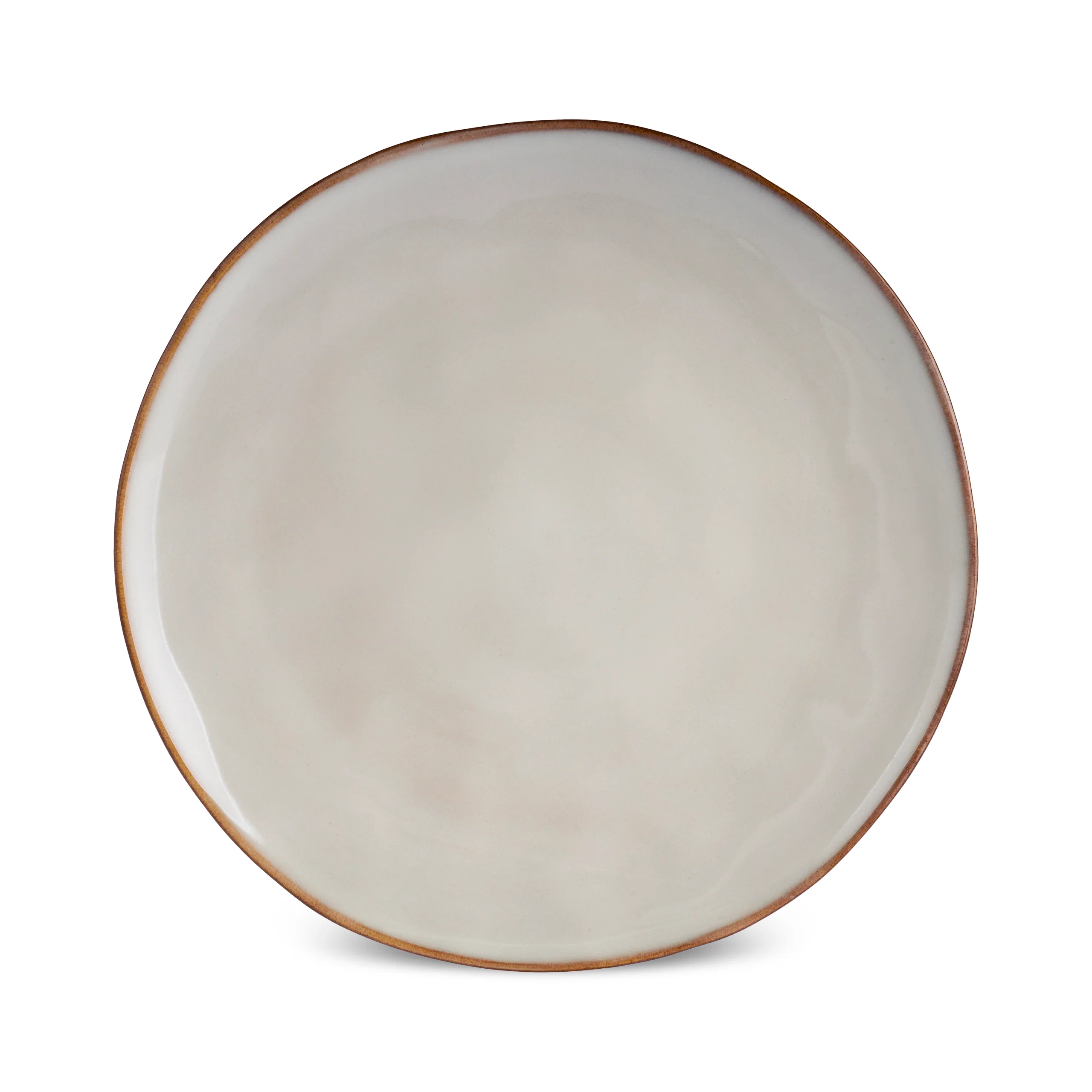Karaca Aria Reactive Glaze Pizza Plate, 32cm, Beige - Image 4