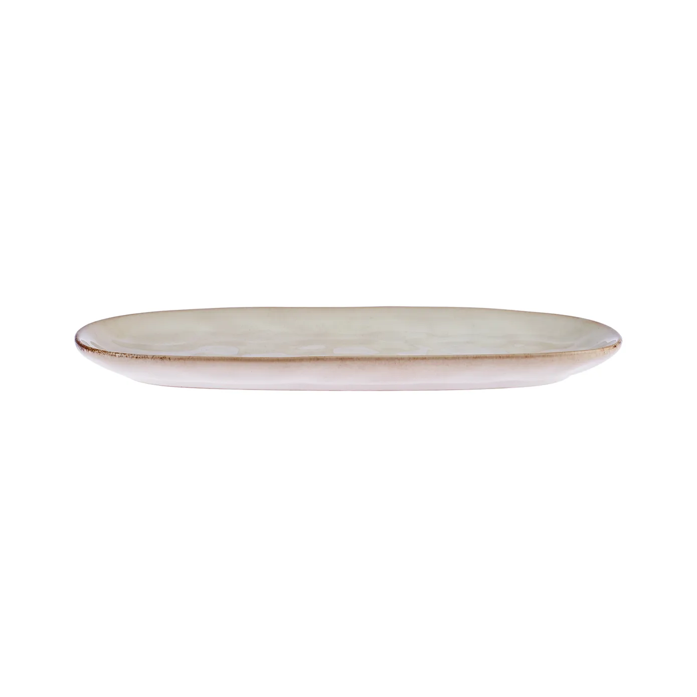 Karaca Aria Reactive Glaze Serving Platter, 31cm, Beige - Image 4