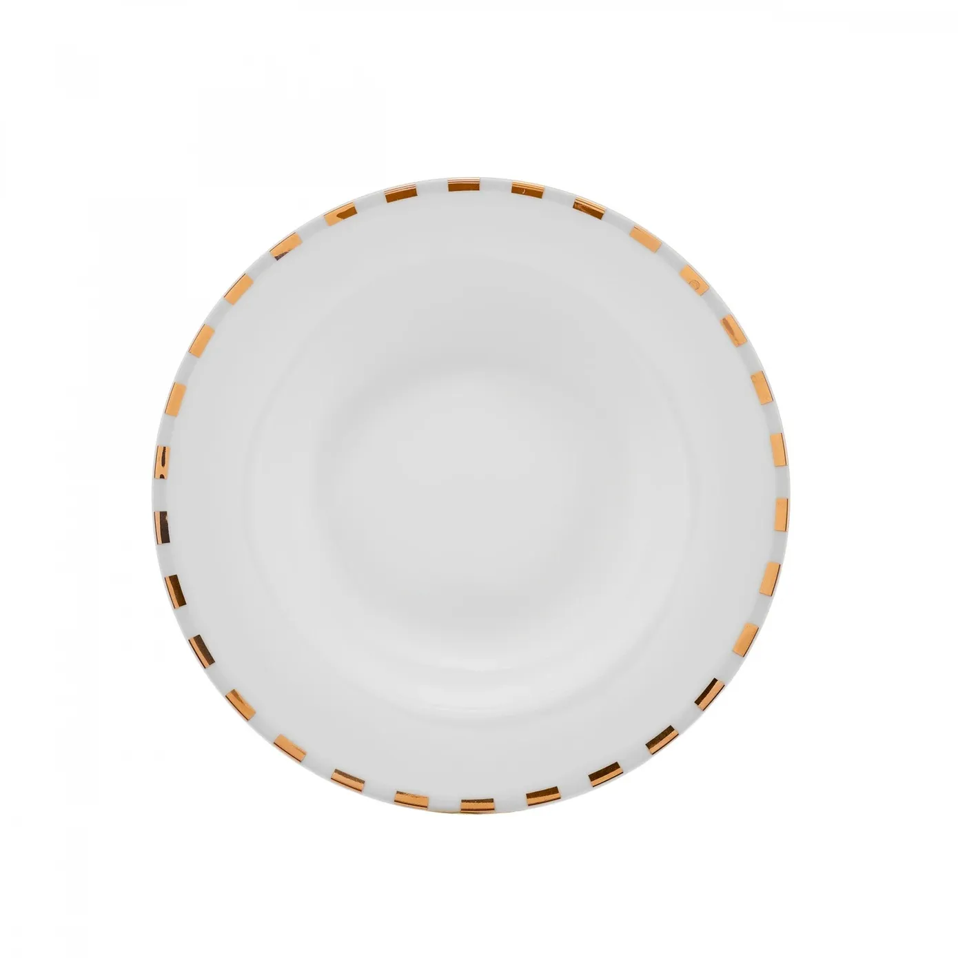 Karaca Aries Metalic 24-Piece Bone China Dinner Set for 6 People, White - Image 10