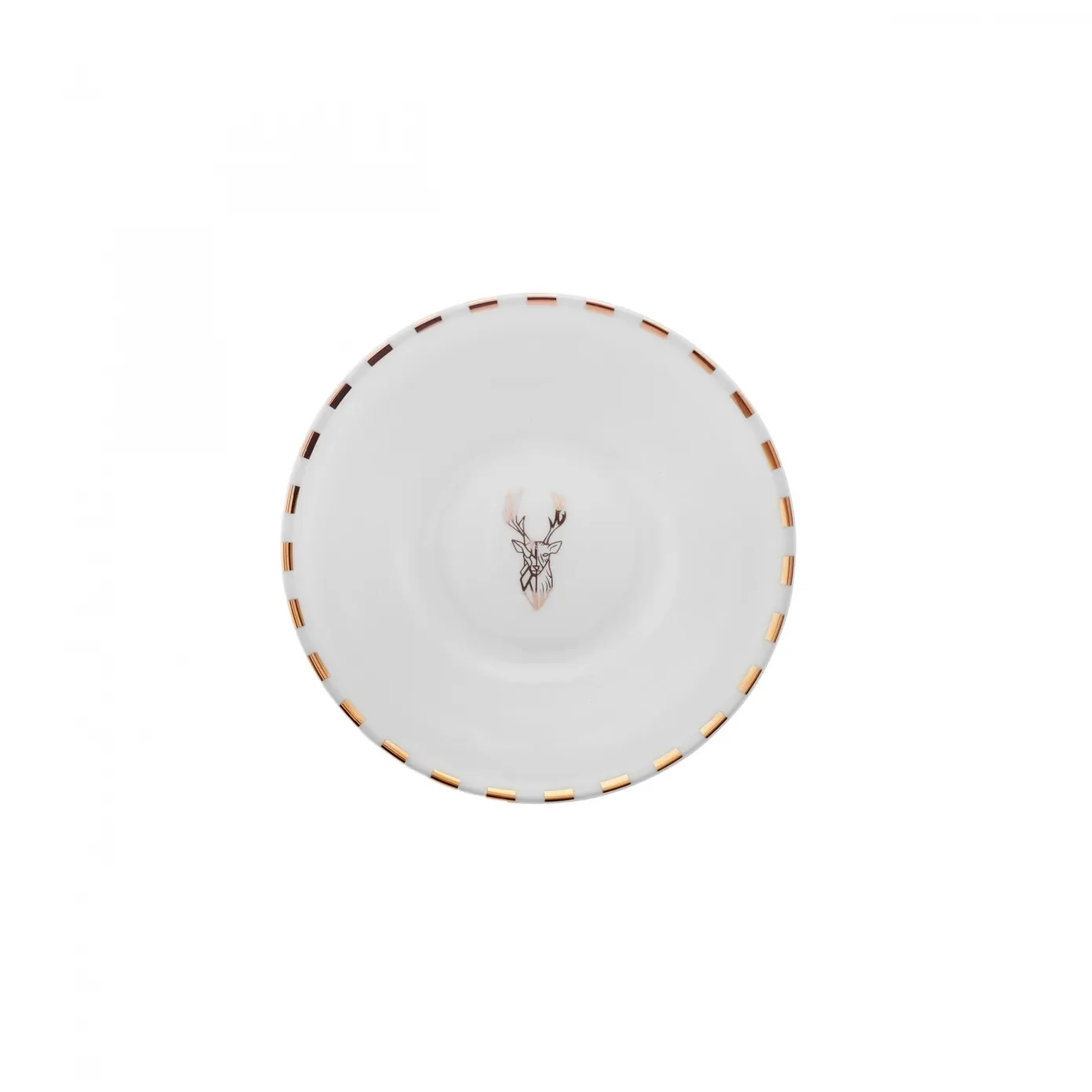 Karaca Aries Metalic 24-Piece Bone China Dinner Set for 6 People, White - Image 8