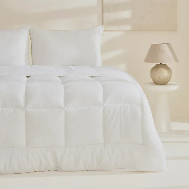 Karaca Home Basic Microfiber Duvet, 135x200cm, Offwhite