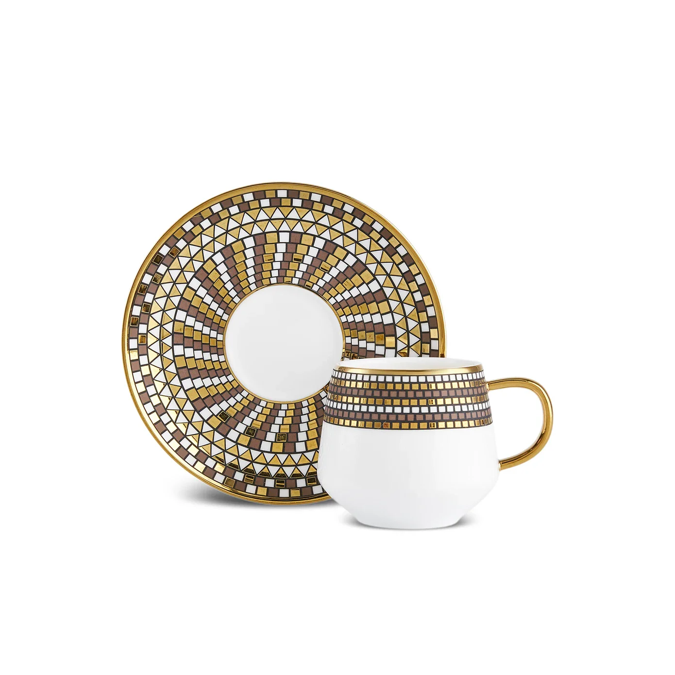 Karaca Belgin 12-Piece Porcelain Espresso Turkish Coffee Cup for 6 People, 90ml, Blue - Image 6