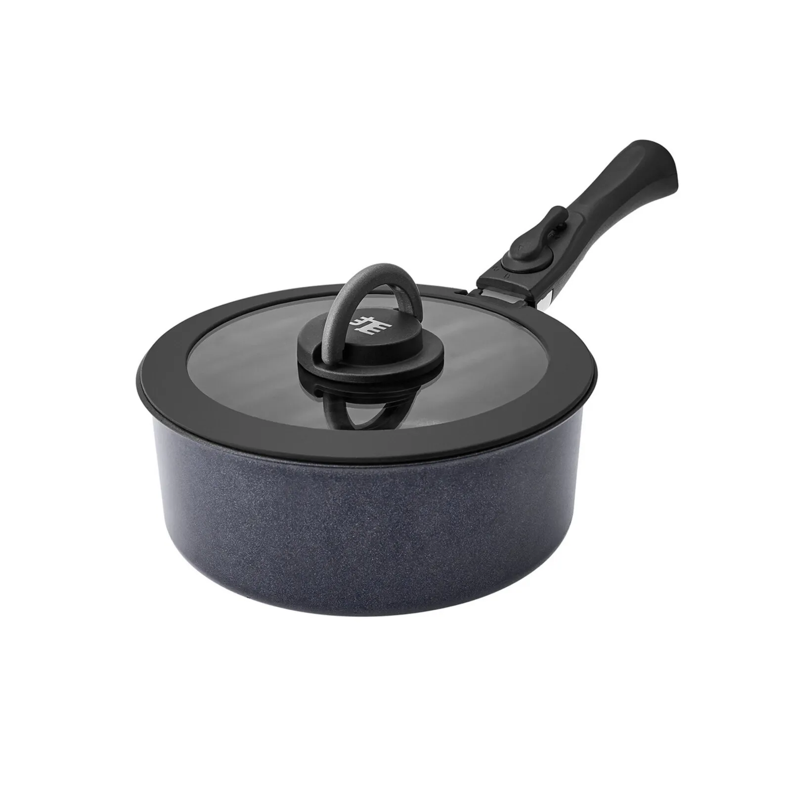 Karaca BioDiamond Easy Clip 13-Piece Non-Stick Cookware Set, Black - Image 12