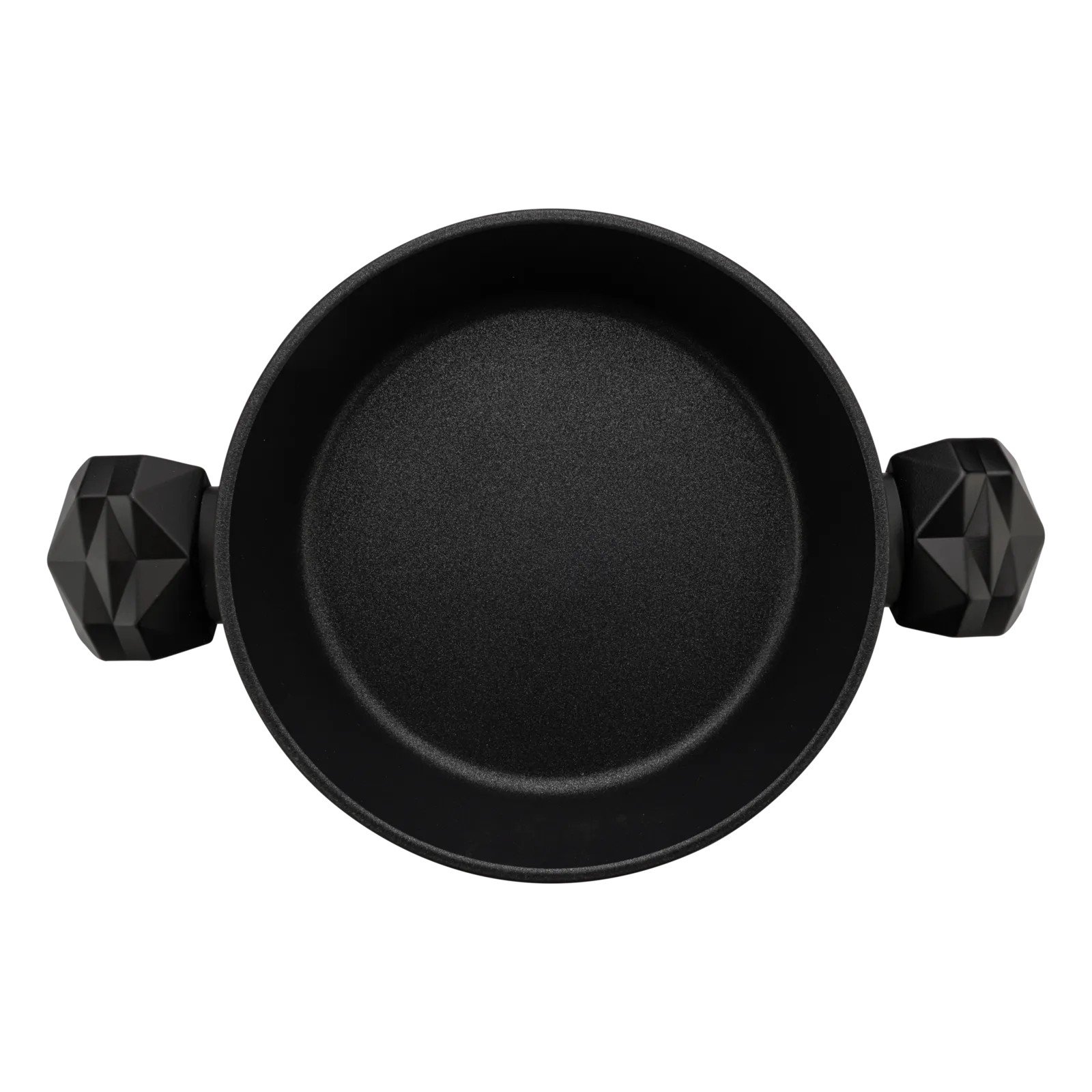 Karaca BioDiamond Non-Stick Antibacterial Handle Induction Shallow Casserole with Lid, 3.2L, Black - Image 4
