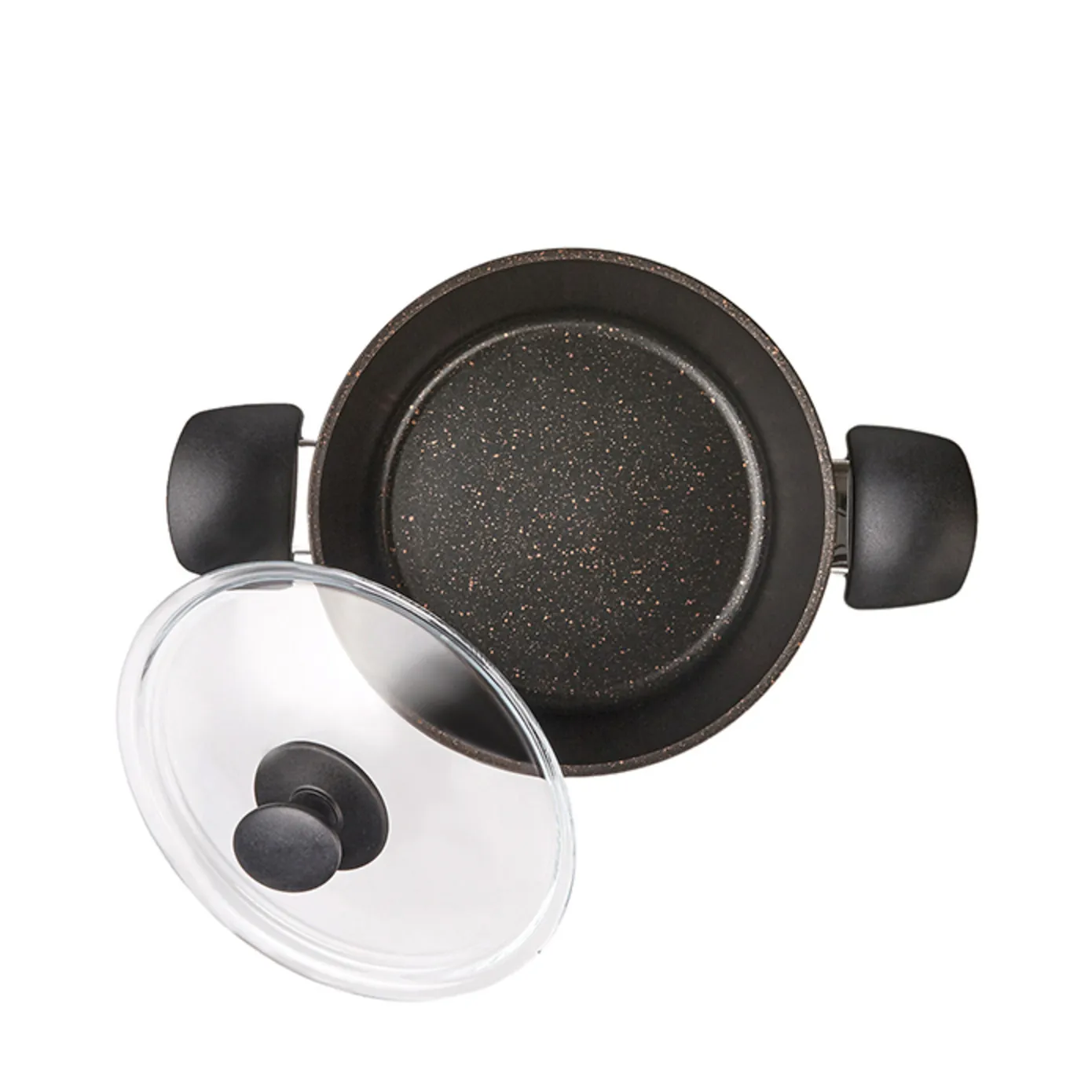 Karaca Blackgold Biogranite 7-Piece Non-Stick Induction Cookware Set, Black Gold - Image 12