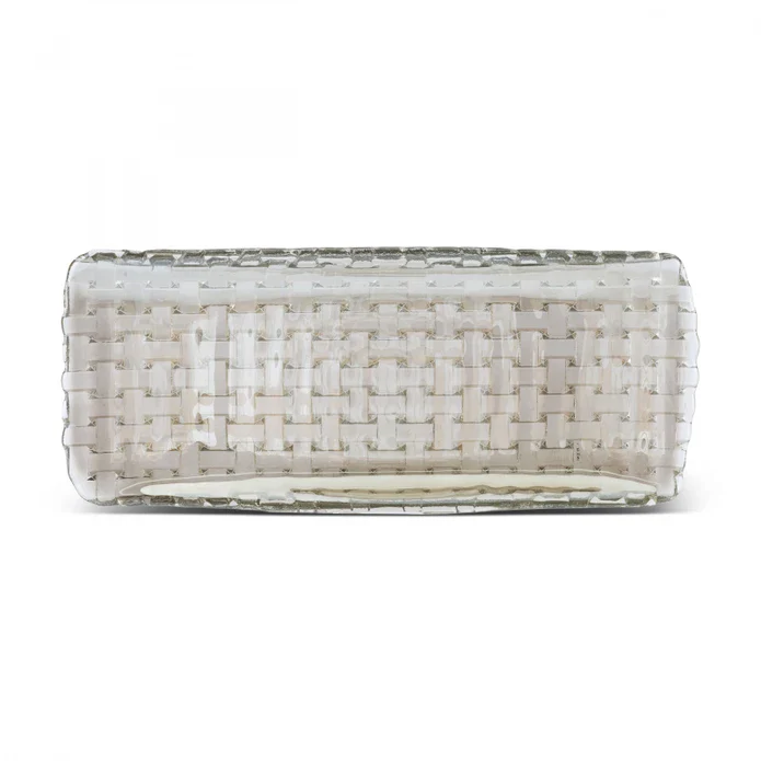 Karaca Braid Lustrous Glass Large Serving Platter, 32,5x13,5cm, Luster - Image 5