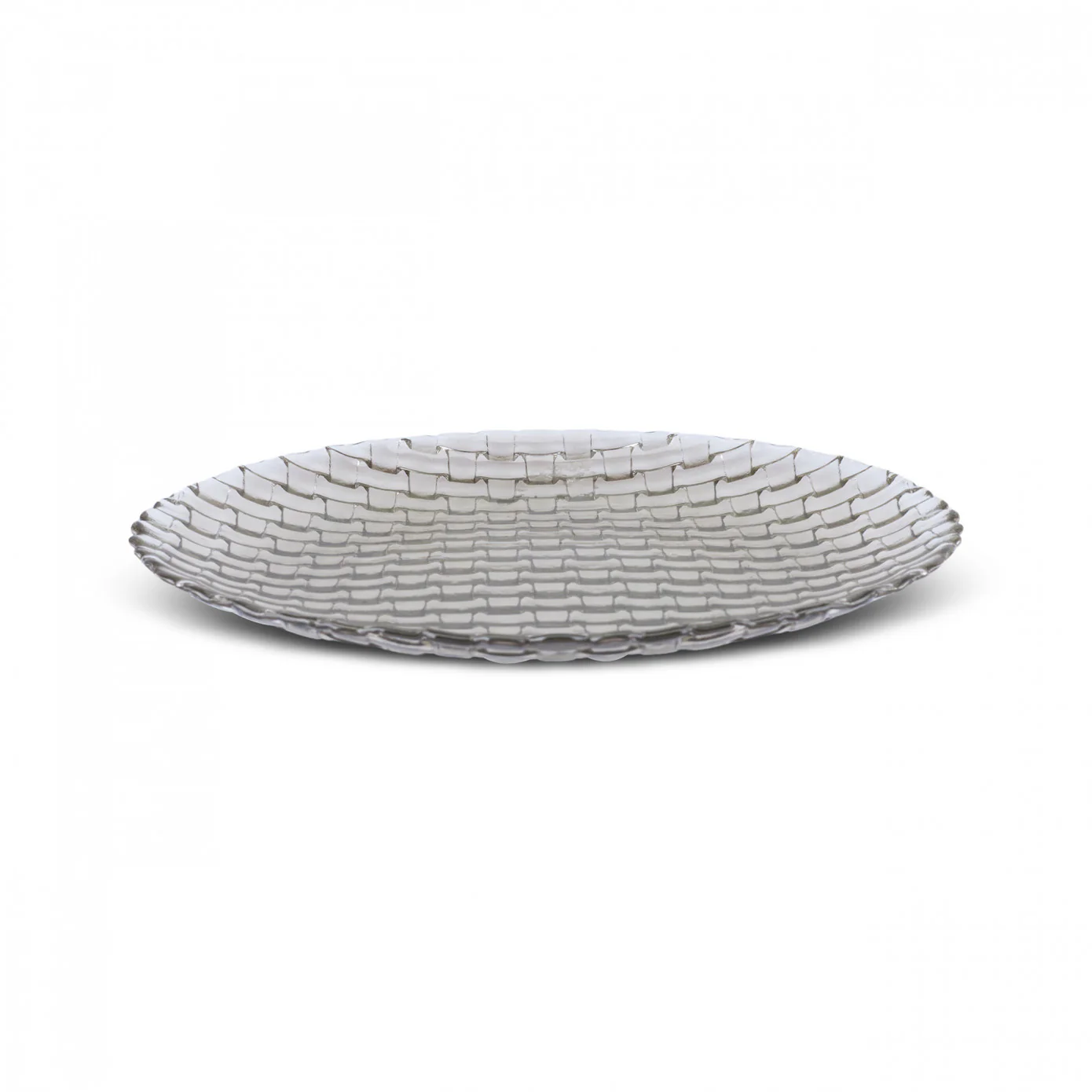 Karaca Braid Lustrous Glass Side Plate, 21cm, Luster - Image 4