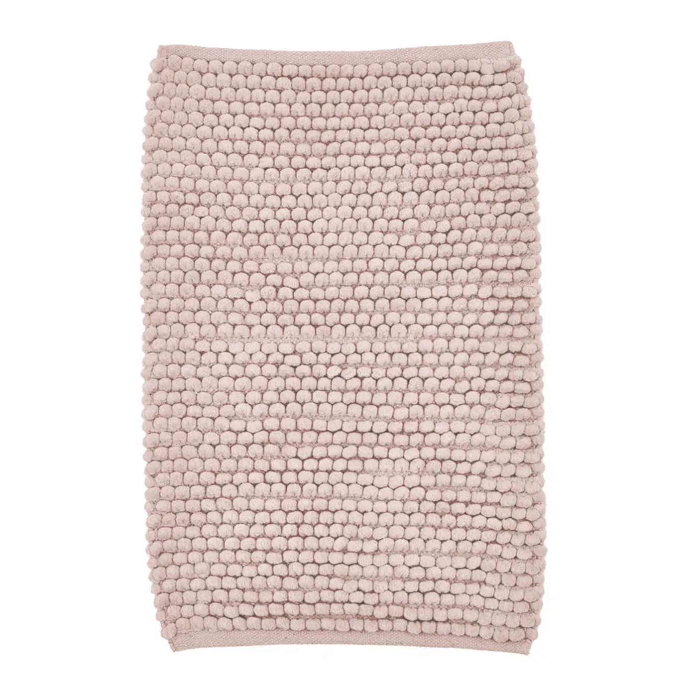 Karaca Bubbles Chenille Bath Mat, 50cmx80cm, Pink - Image 2