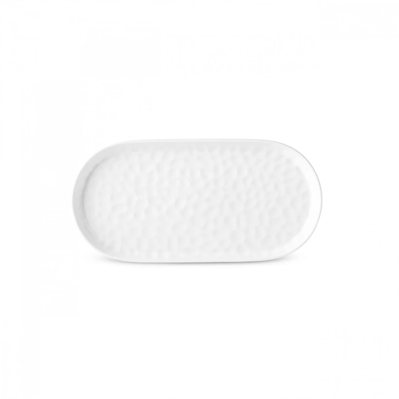 Karaca x by Refika Bembeyaz Bone China Oval Serving Platter 24cm, White - Image 3