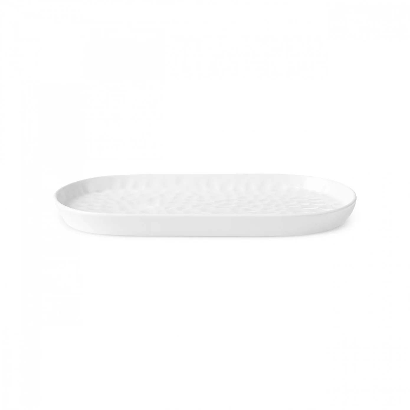 Karaca x by Refika Bembeyaz Bone China Oval Serving Platter 24cm, White - Image 4