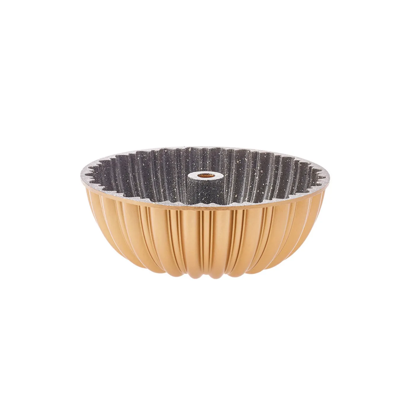 Karaca Cake Pro Aluminium Cast Decorative Cake Tin, 25.5cm, Gold - Image 5