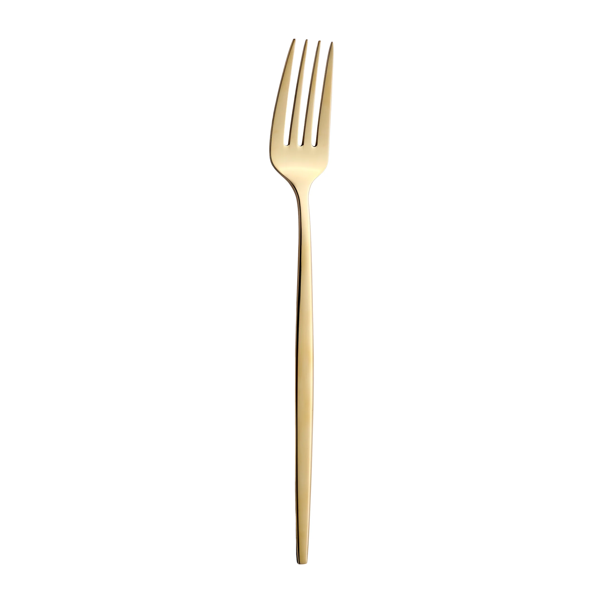 Karaca Camille 84-Piece Stainless Steel Cutlery Set for 12 People, Gold - Image 12