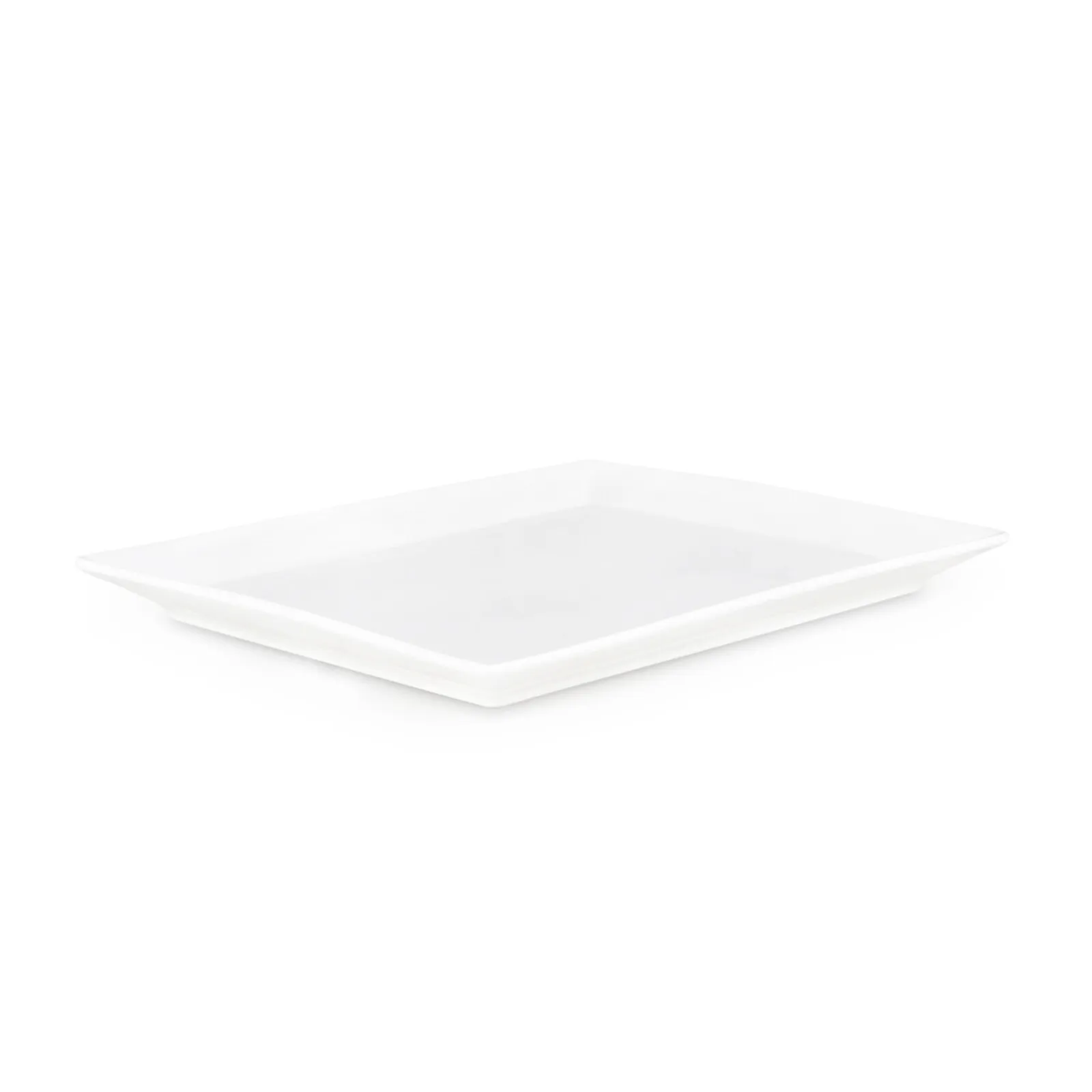 Karaca Carmen Trend Porcelain Side Plate, 19cmx16cm, White - Image 2