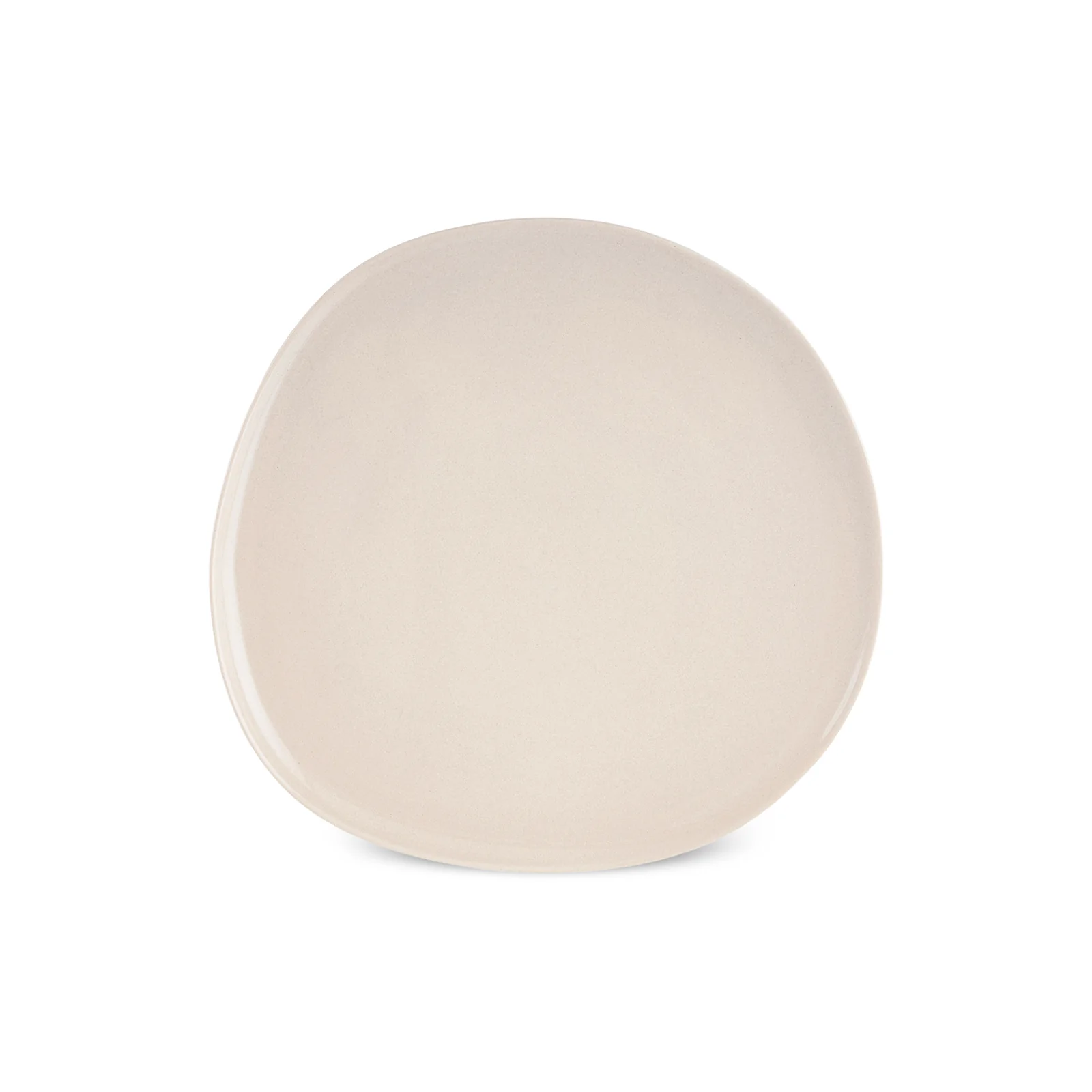 Karaca Earth Collection New Cupid Reactive Glaze Dinner Plate, 27cm, Beige White - Image 3