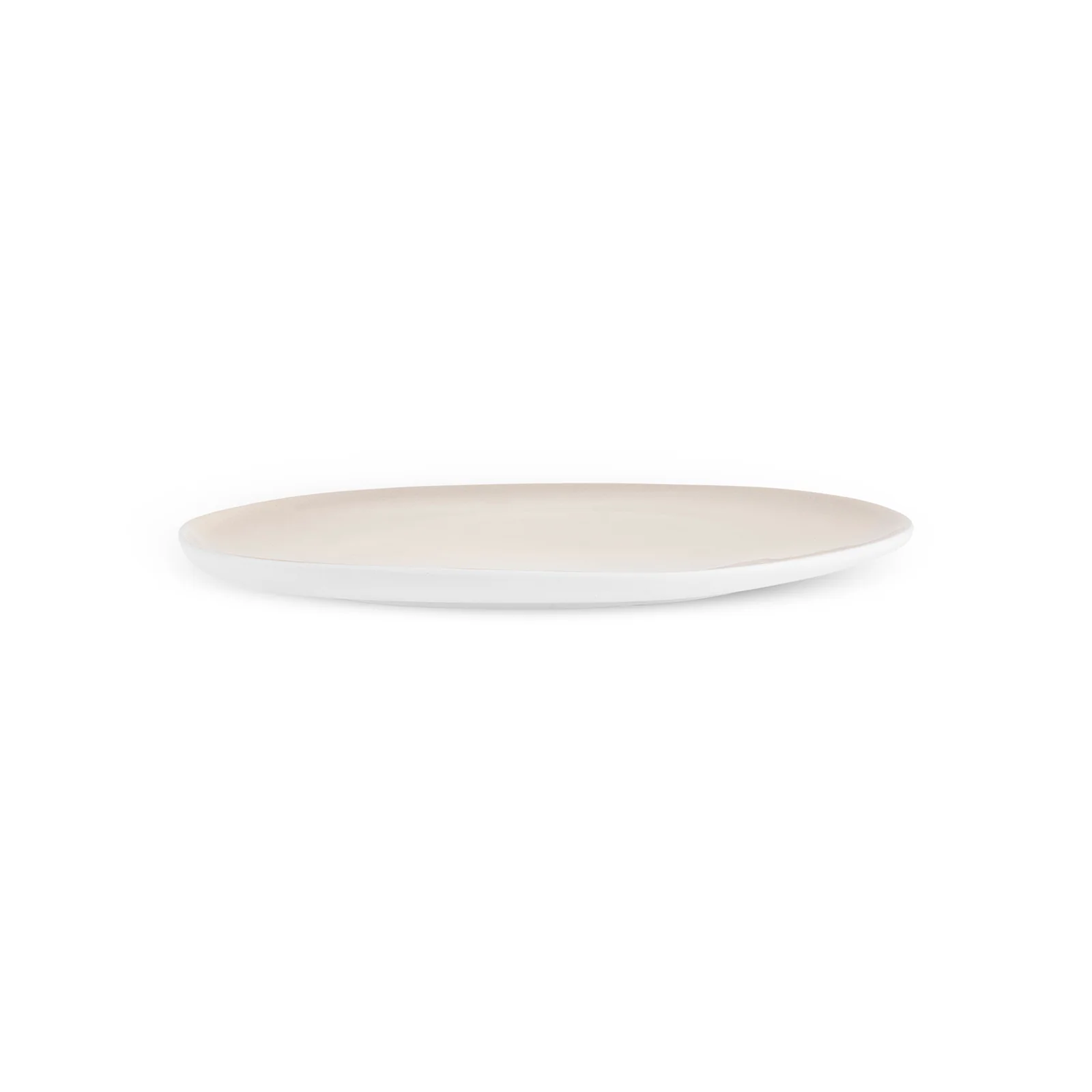 Karaca Earth Collection New Cupid Reactive Glaze Dinner Plate, 27cm, Beige White - Image 4