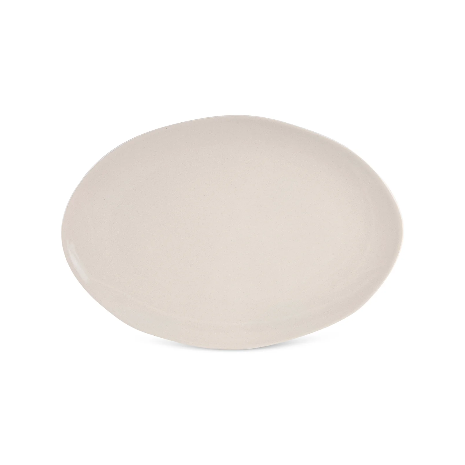 Karaca Earth Collection New Cupid Large Serving Platters, 36cm, Beige White - Image 3