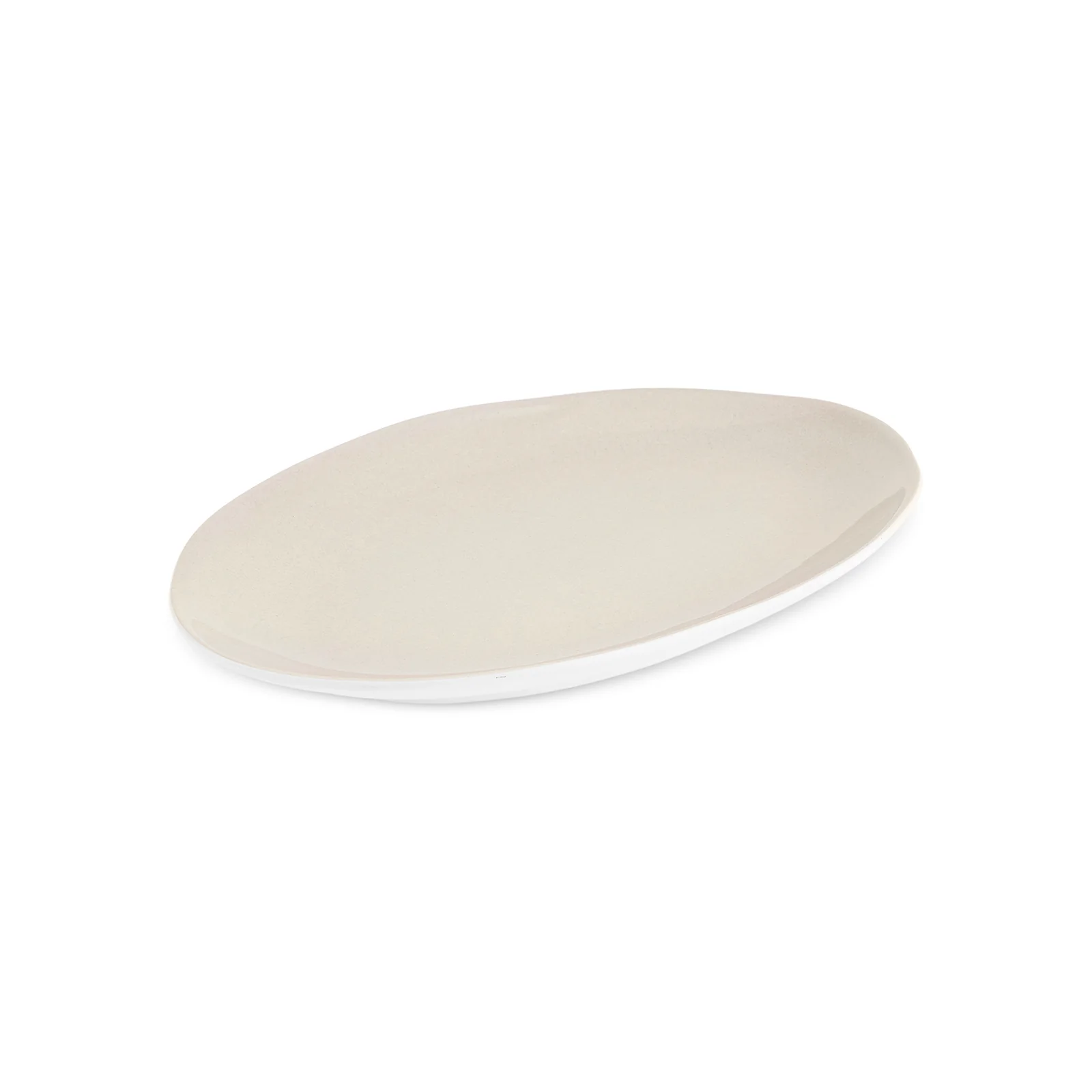Karaca Earth Collection New Cupid Serving Platters, 24cm, Beige White - Image 2
