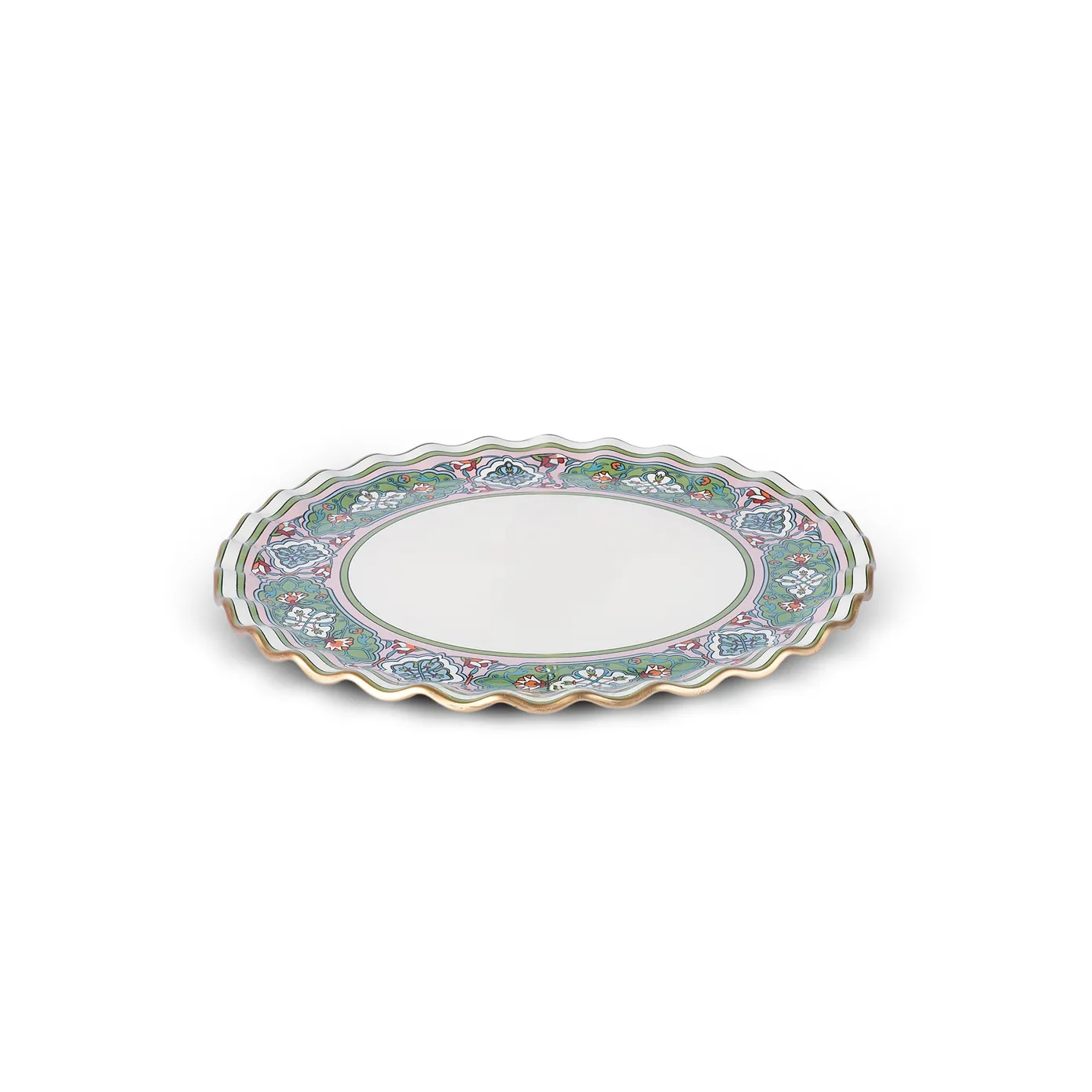 Karaca Cybele 7 Piece Glass Cake Stand Serveware Set for 6 People, Multi - Image 7