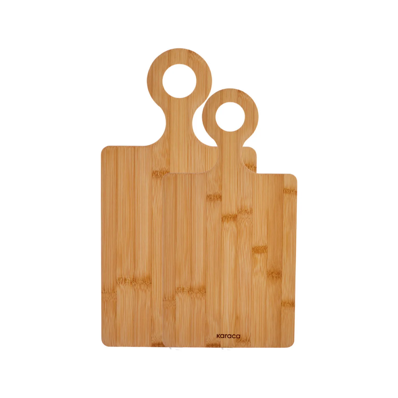 Karaca Dara 2 Piece Bamboo Chopping Board, Wood - Image 4