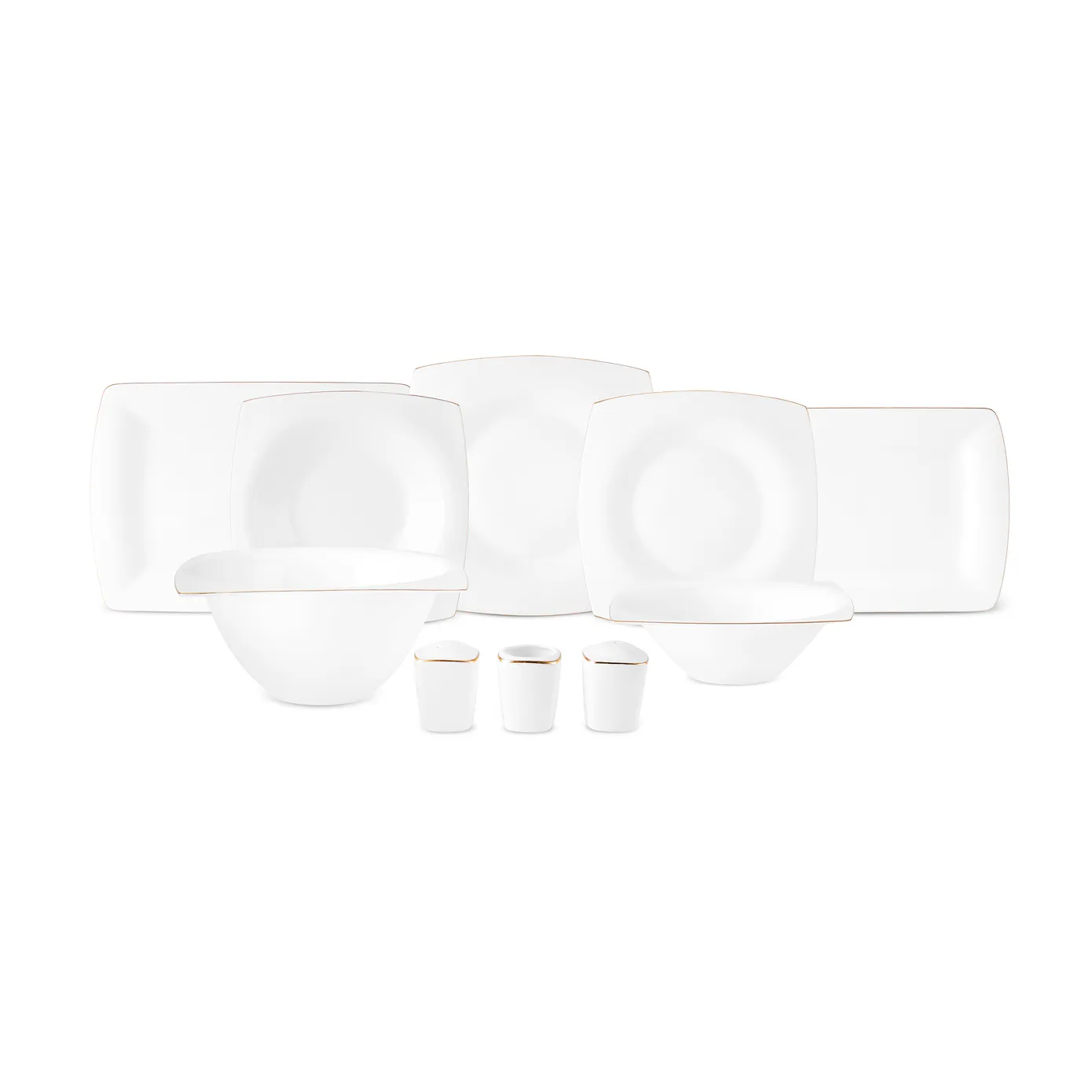 Karaca Fine Pearl Dara 58-Piece Dinner Set for 12 People, Platinum - Image 7