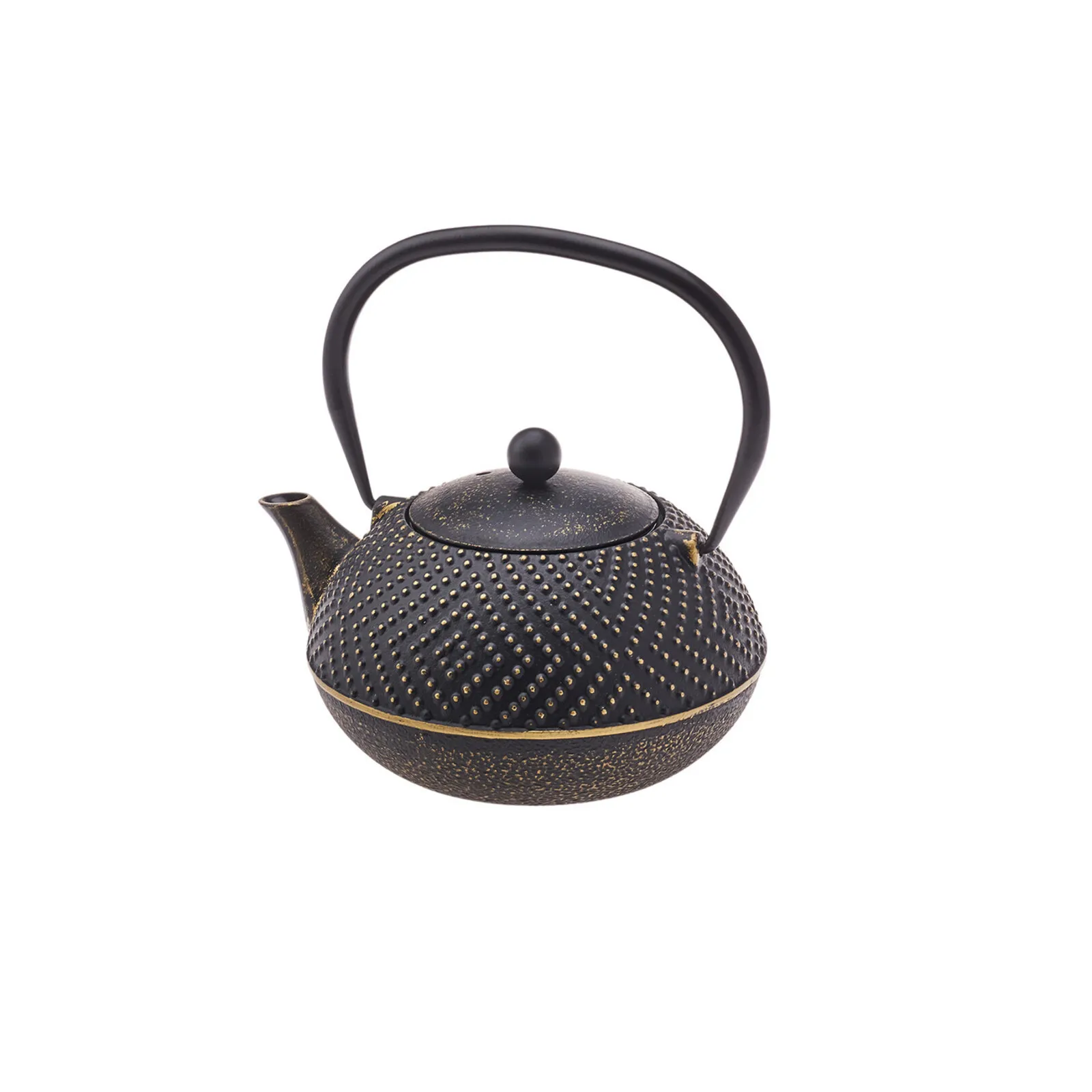 Karaca Dark Gold Cast Iron Induction Teapot, 900ml, Black Gold - Image 5