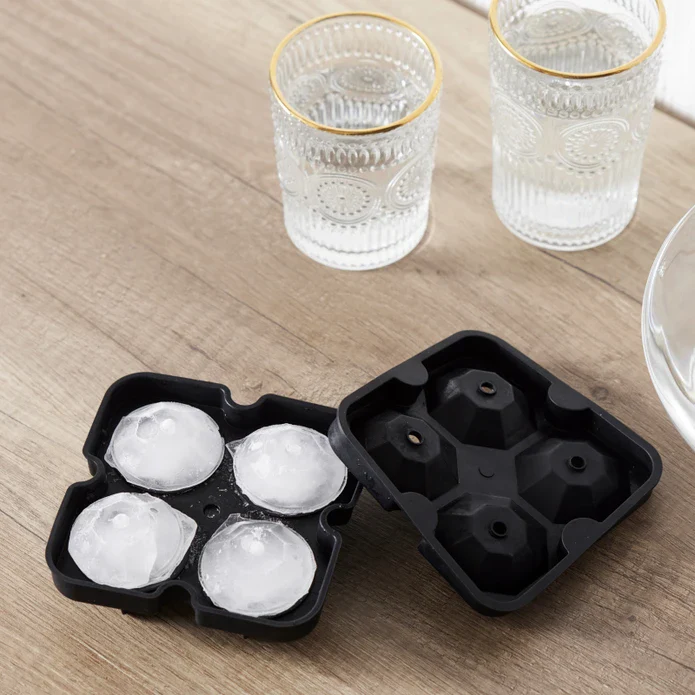 Karaca Diamond Ice Cube Tray, Black - Image 2