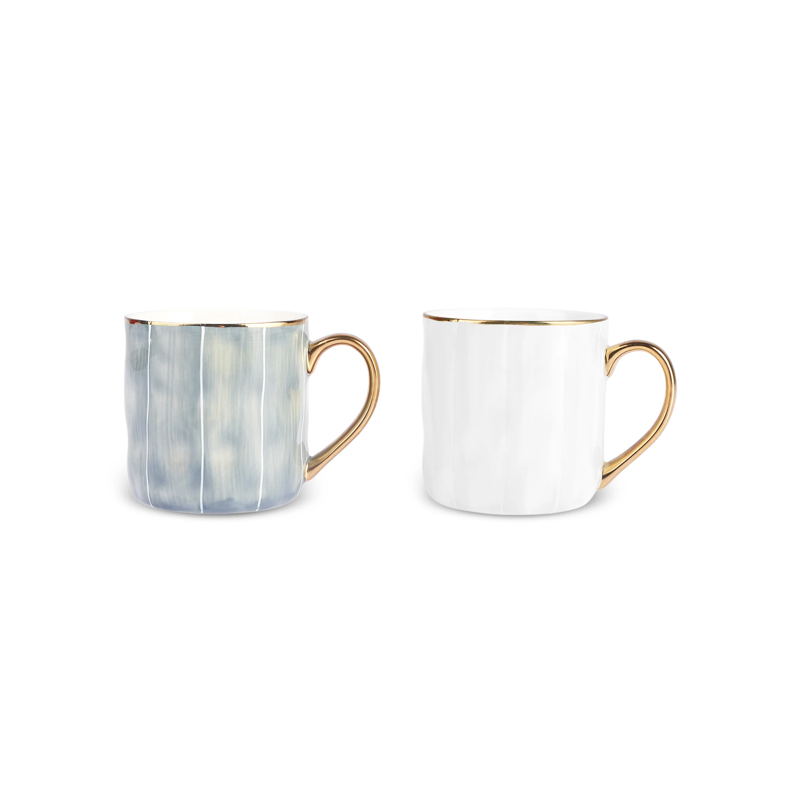 Karaca Diego 2 Piece Stoneware Mug Set, 350ml, Multicolour - Image 4