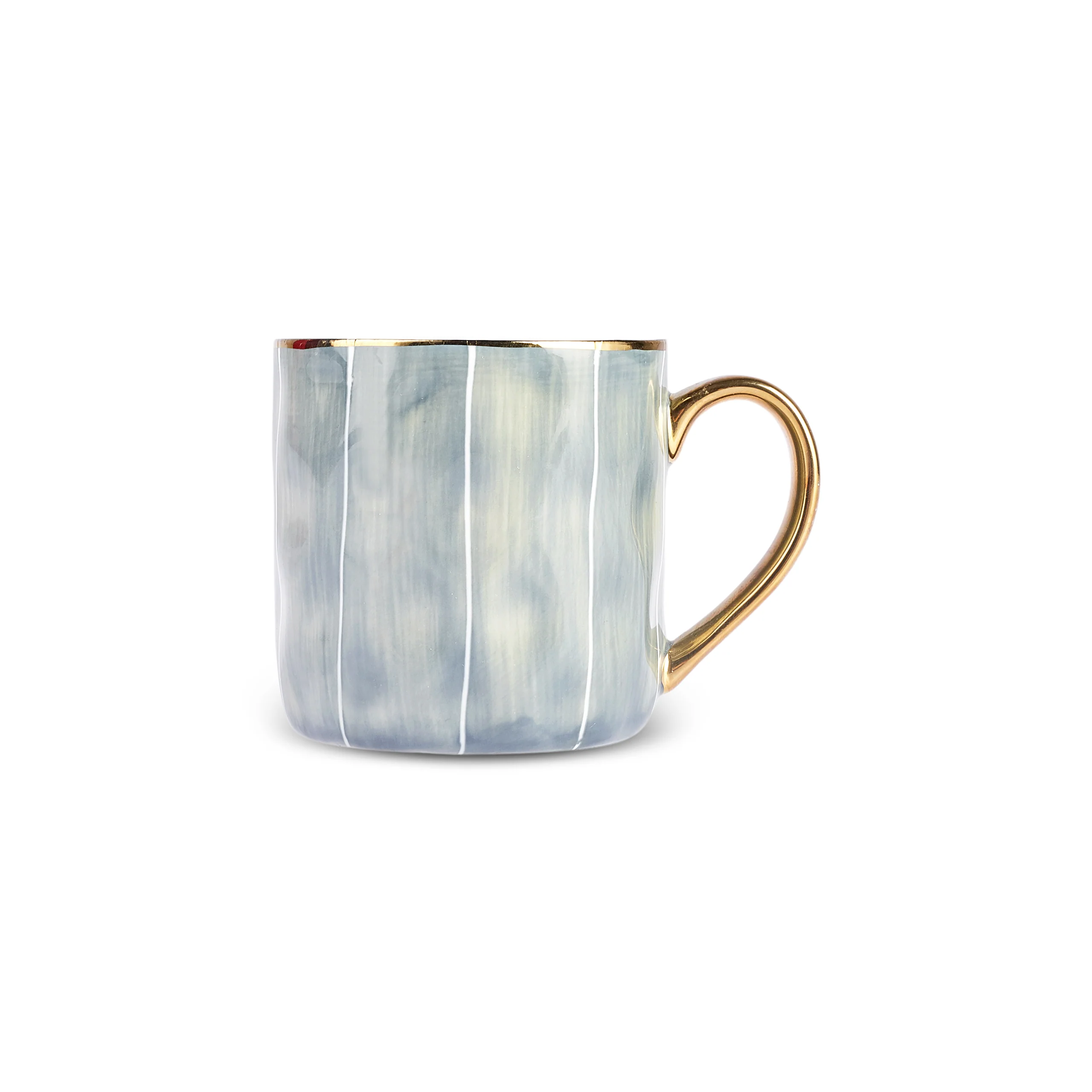 Karaca Diego 2 Piece Stoneware Mug Set, 350ml, Multicolour - Image 8