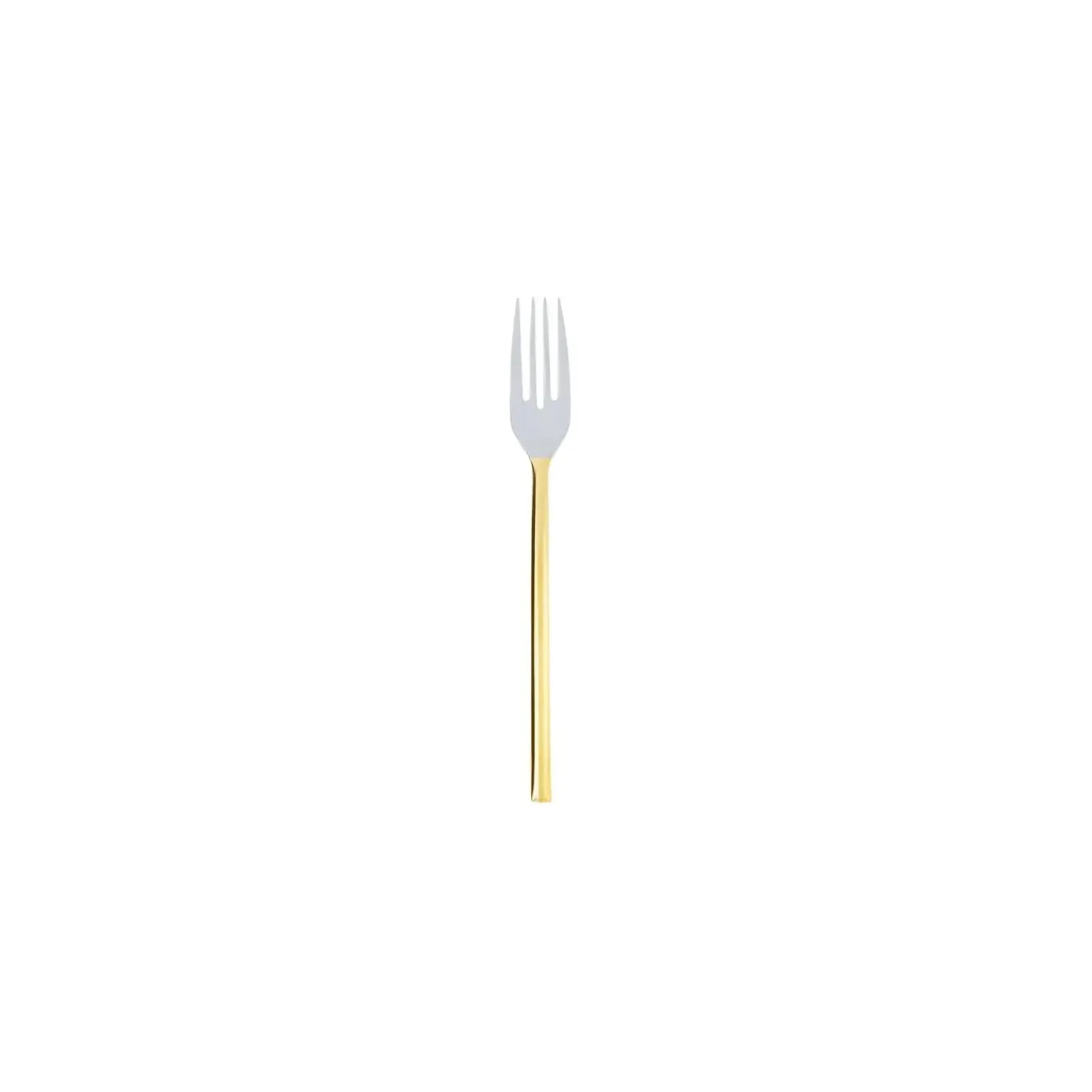 Karaca Dora 84-Piece 316+ Stainless Steel Cutlery Set for 12 People, Silver Gold - Image 5