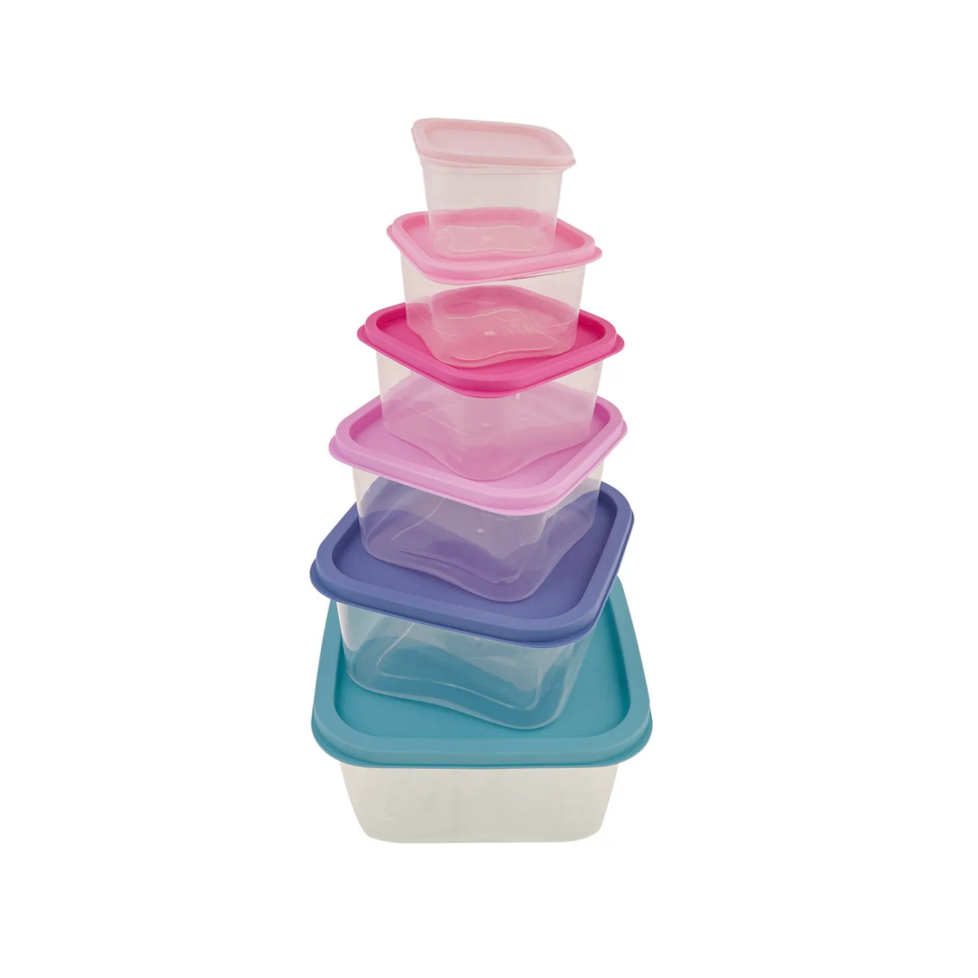 Karaca Dora Purple 6 Piece Storage Container Set, Multi - Image 9