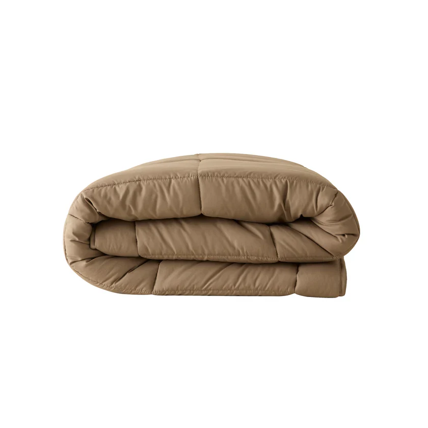 Karaca Home Double Face Duvet, 155x220cm, Beige-Mocha - Image 6