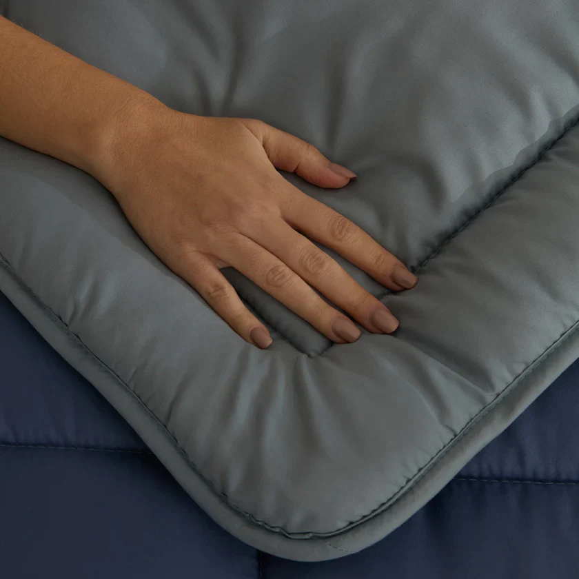Karaca Home Double Face Duvet Cover, 155x220cm, Blue-Mint - Image 3