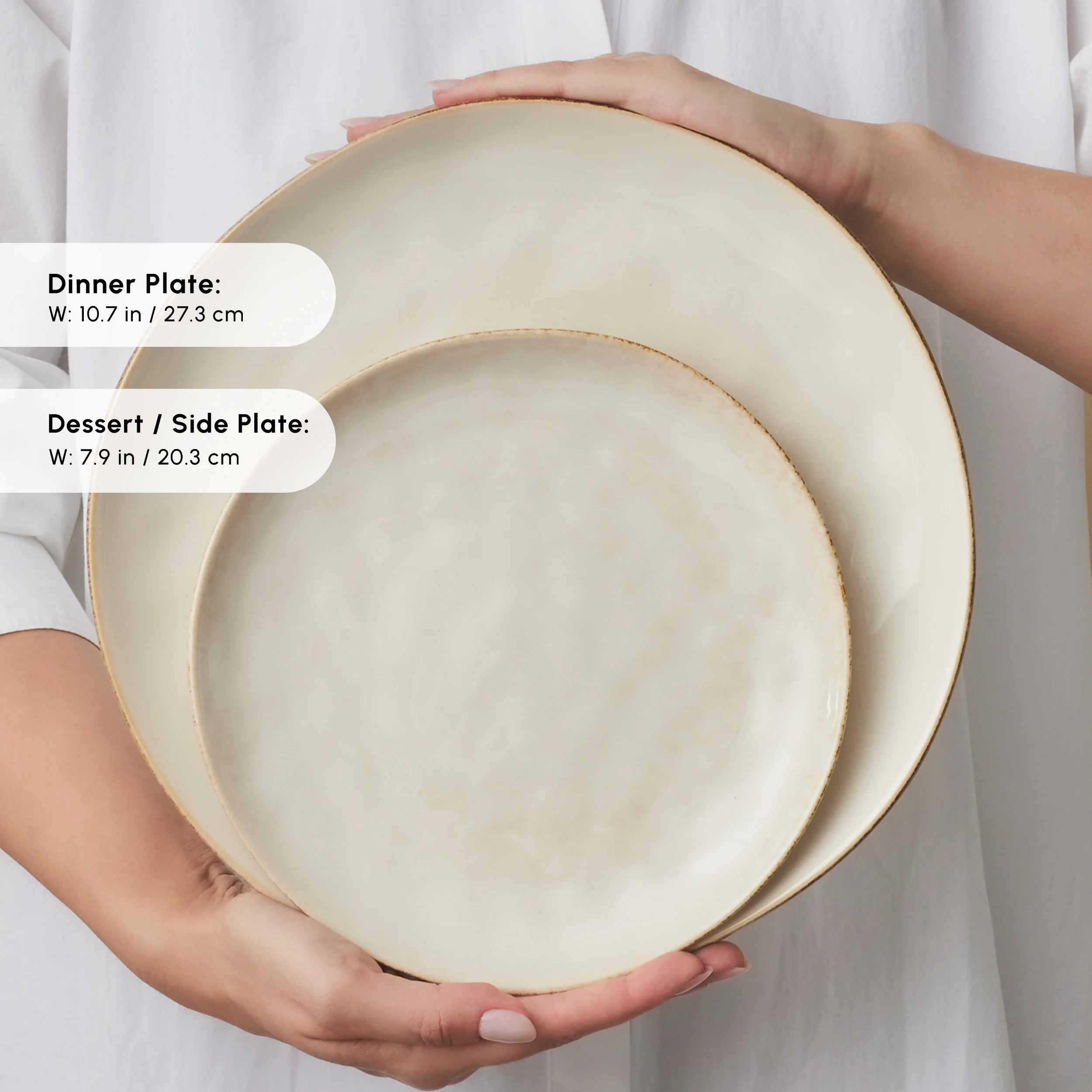 Karaca Earth Collection Aria 55-Piece Stoneware Ceramic Dinner Set for 12 People, Beige - Image 6