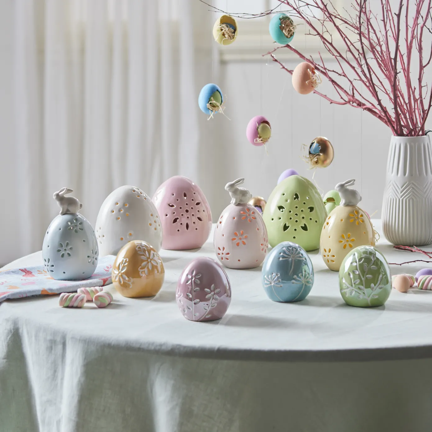 Karaca Easter Decorative Trinket, 9cm, Blue - Image 3
