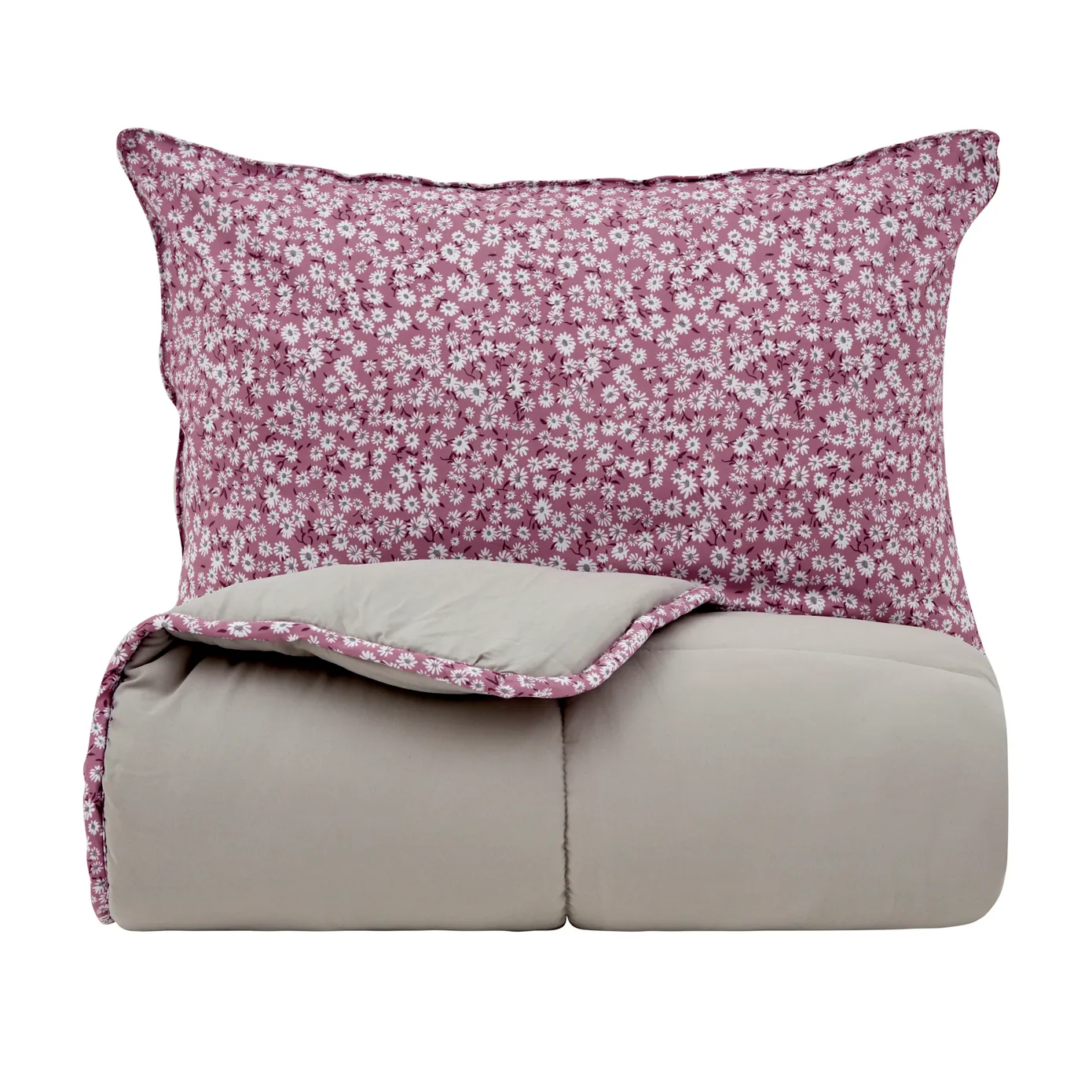 Karaca Elie Duvet and Pillow Set, Single, Green Multi
