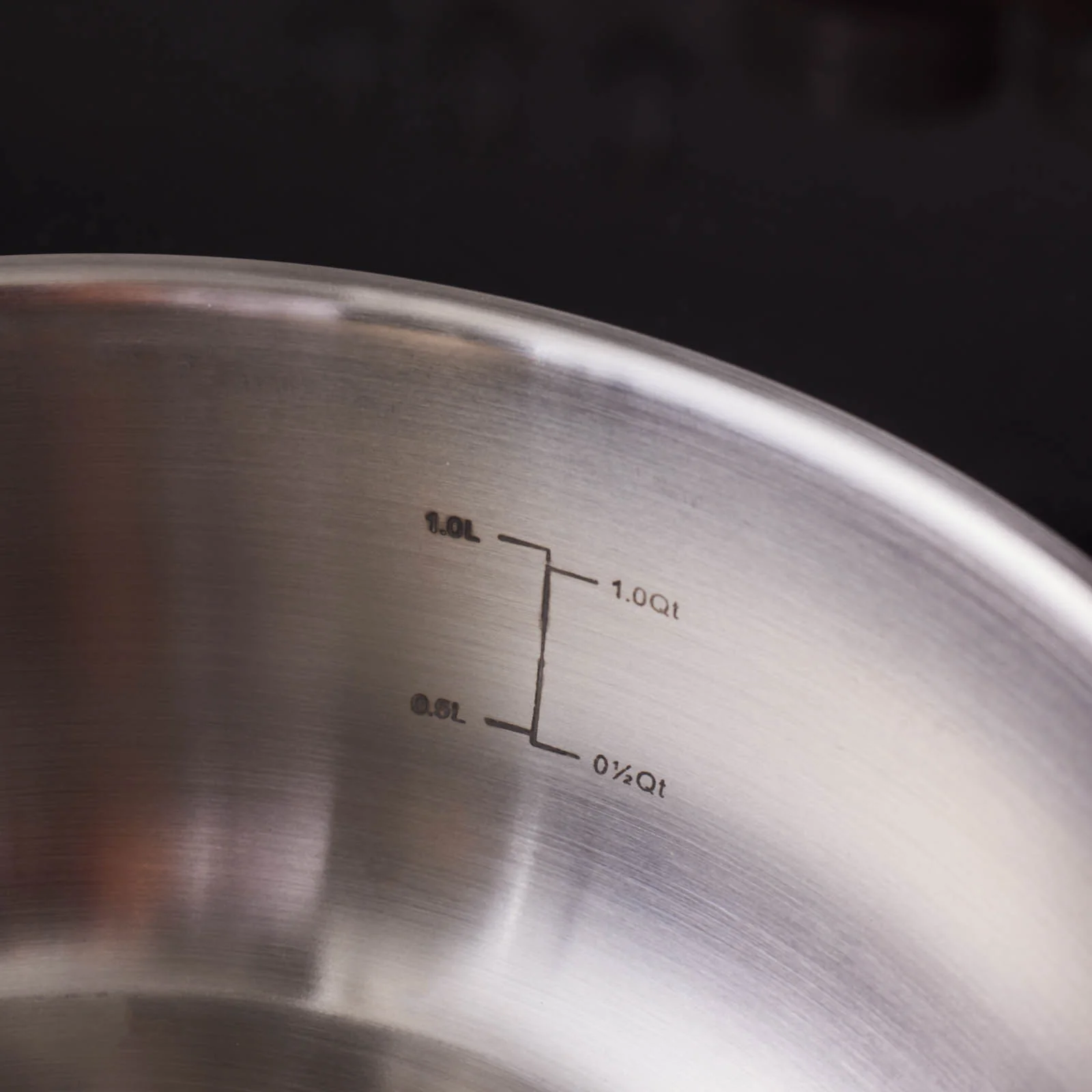 Karaca Elite Stainless Steel Induction Shallow Casserole & Lid, 18cm, Silver - Image 2