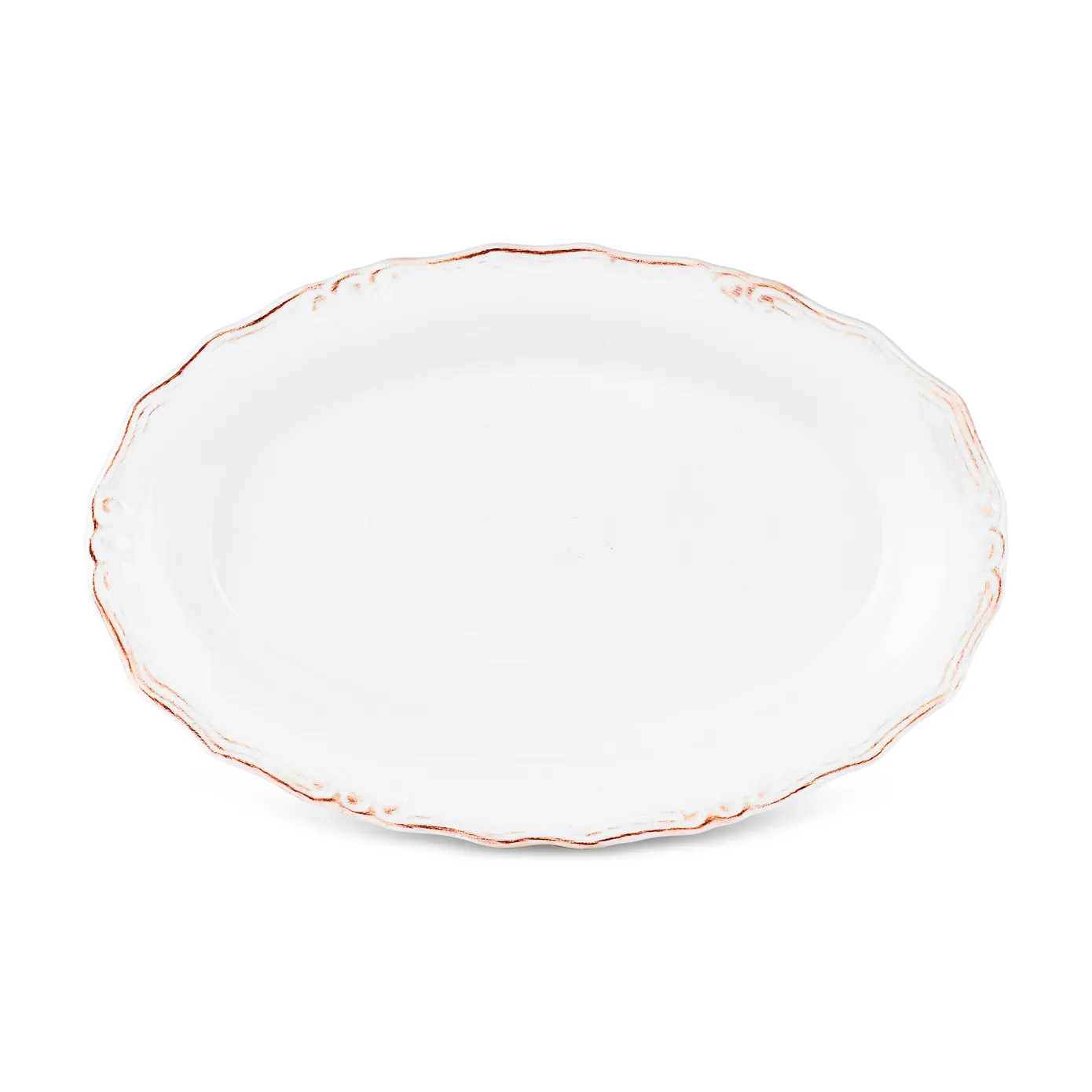 Karaca Elizabeth Ceramic Serving Platter, 31cm, Ecru - Image 4