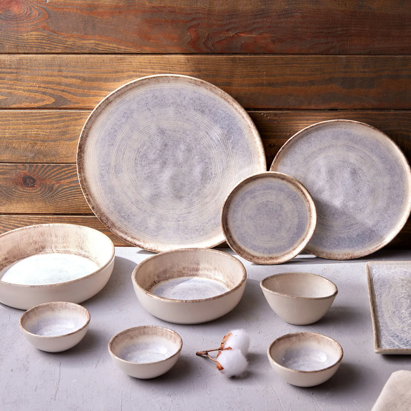Karaca Ephesus Ceramic Side Plate, 14cm, White Multi - Image 4