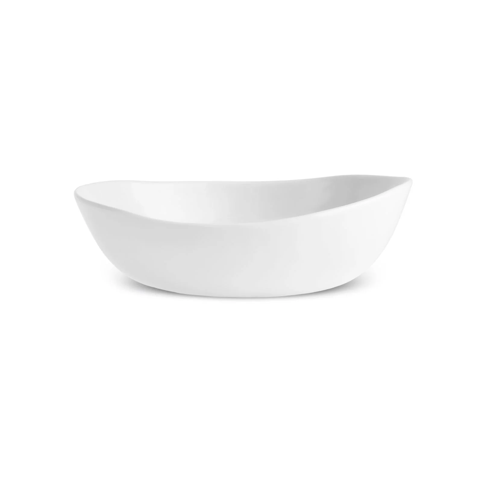 Karaca Epsilon Porcelain Pasta Bowl, 20cm, White - Image 3