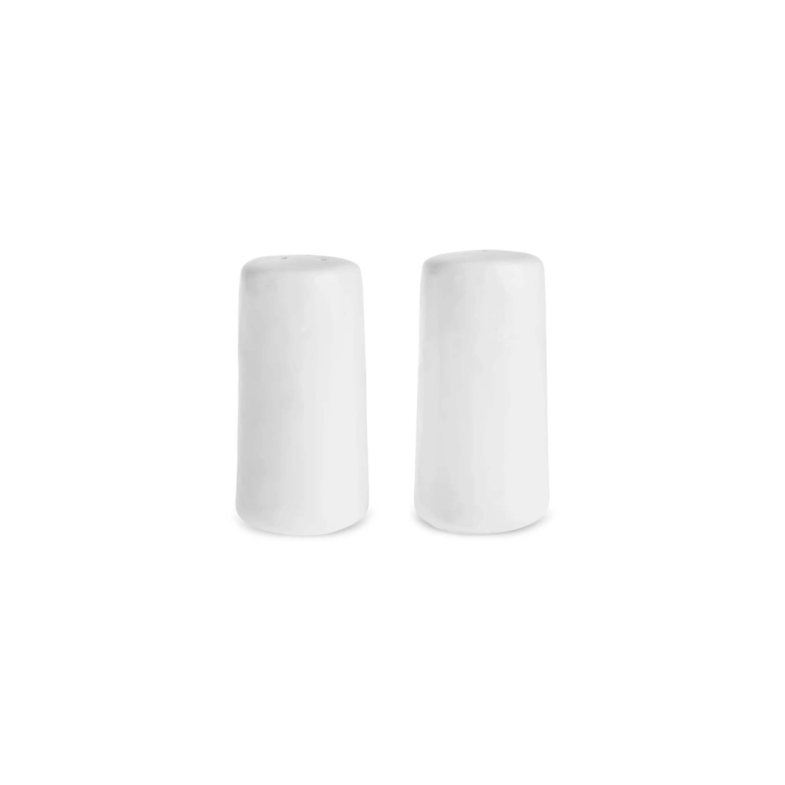 Karaca Epsilon Porcelain Salt and Pepper Shaker, White - Image 2