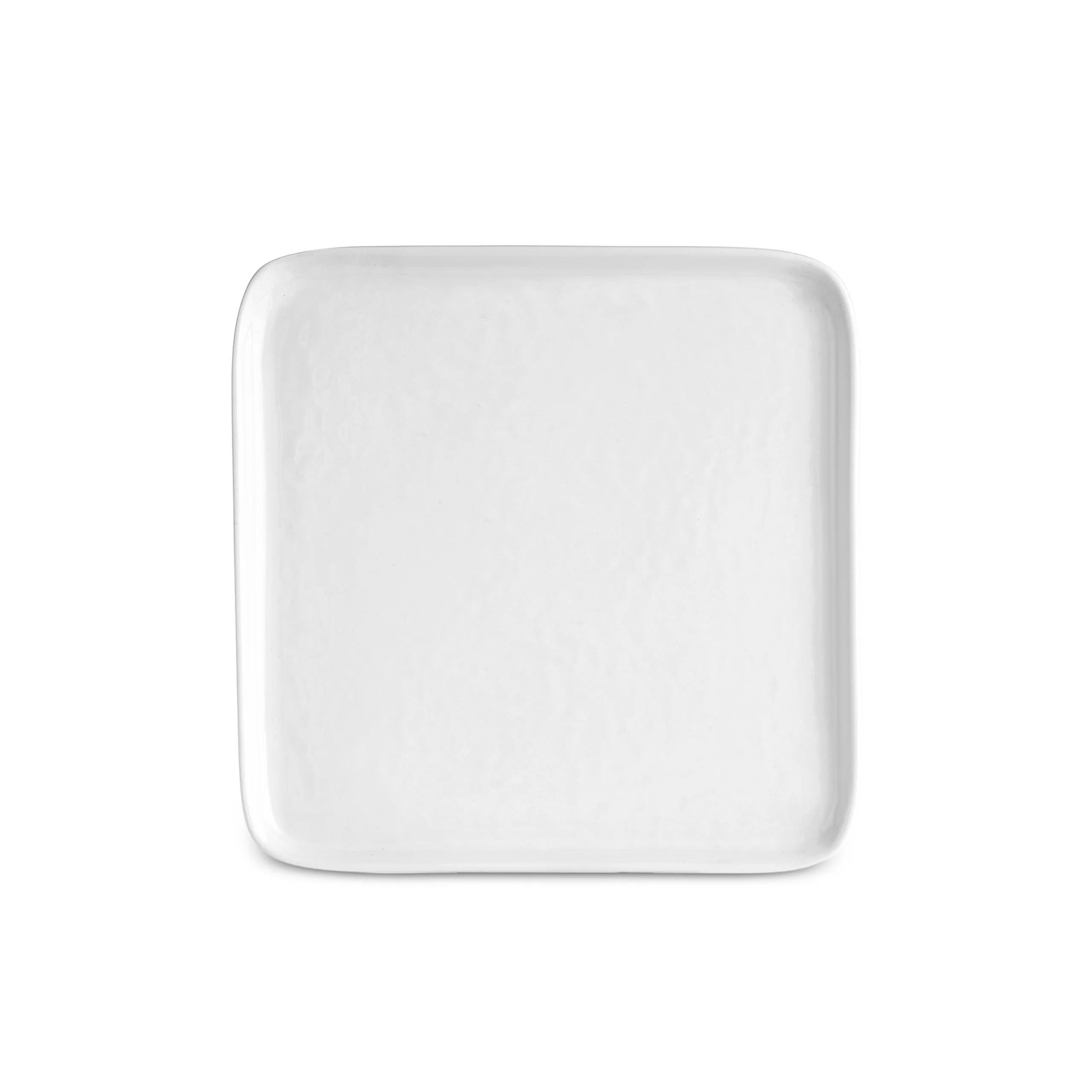 Karaca Epsilon Porcelain Square Dinner Plate, 26cm, White - Image 3