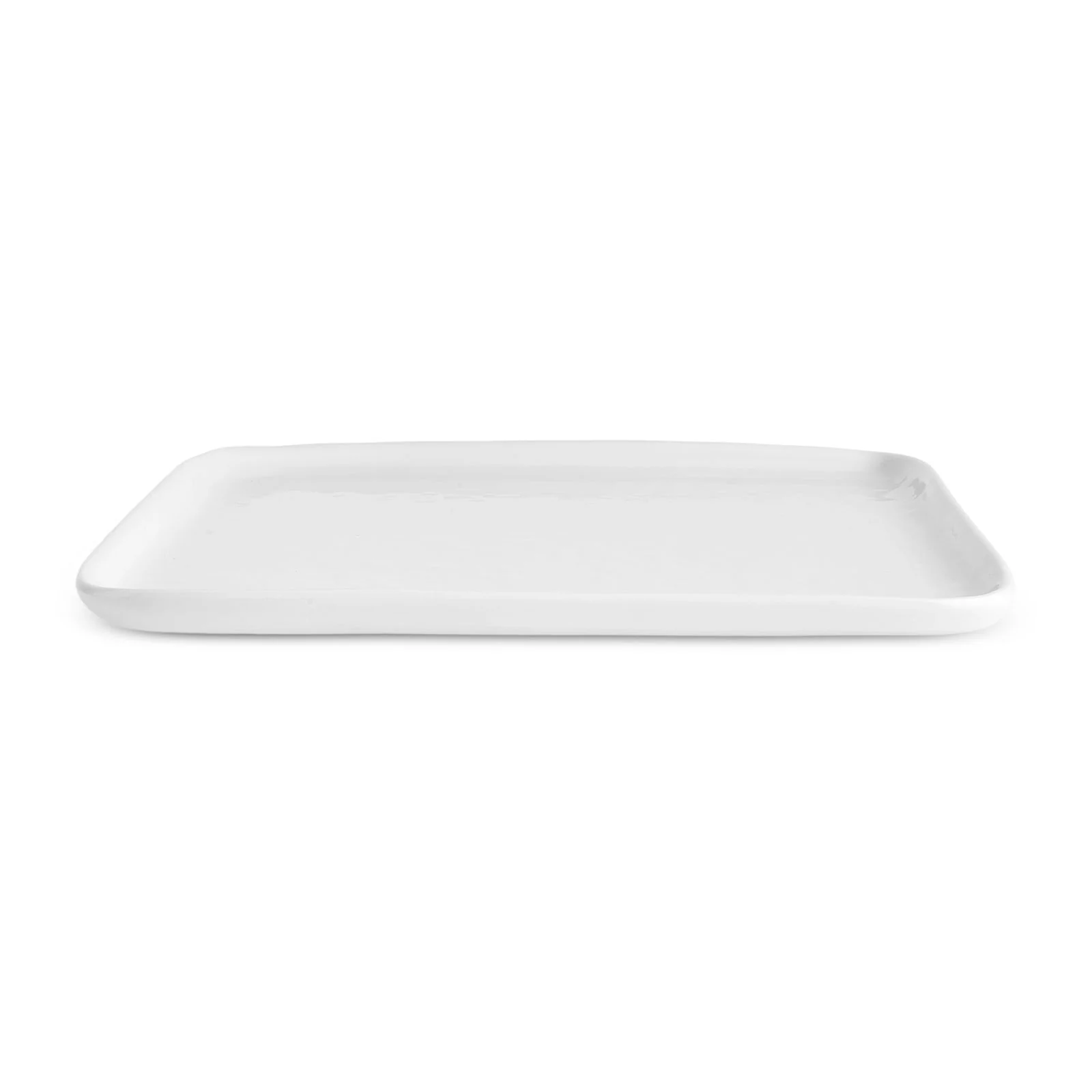 Karaca Epsilon Porcelain Square Dinner Plate, 26cm, White - Image 4