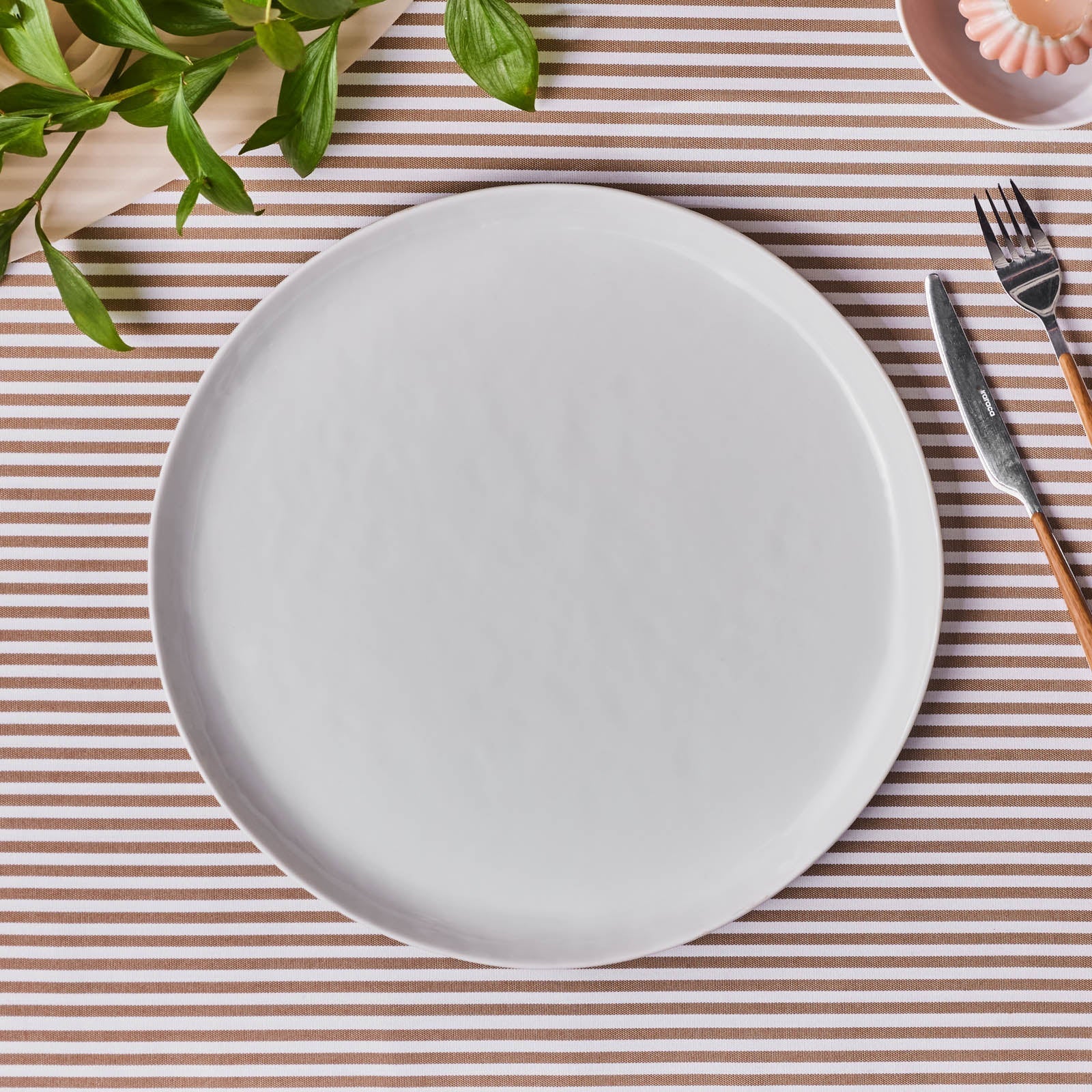 Karaca Epsilon Porcelian Serving Platter, 35,5cm, White