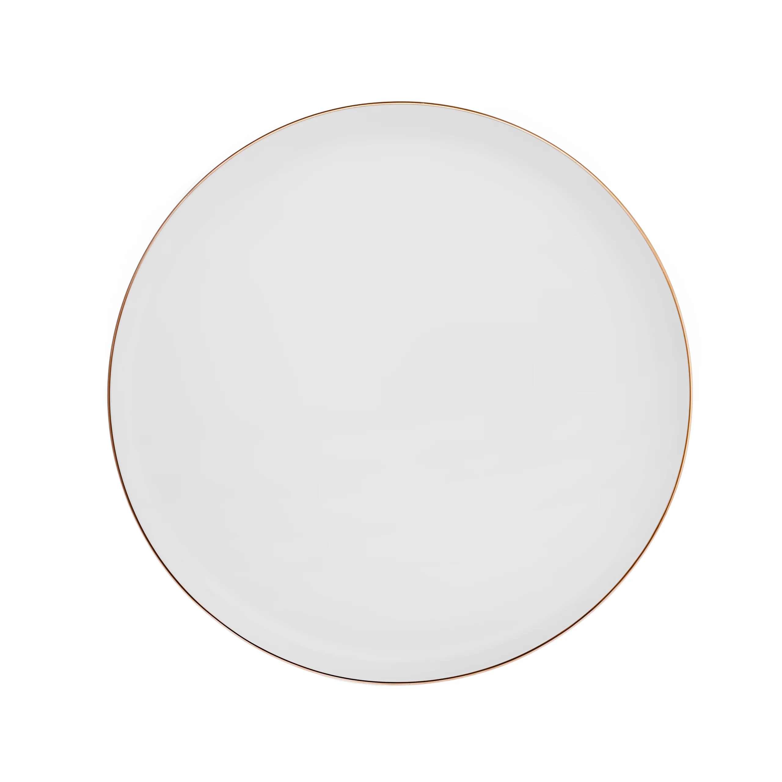 Karaca Stream Bone China Favaro 53-Piece Dinner Set for 12 People, Gold - Image 10