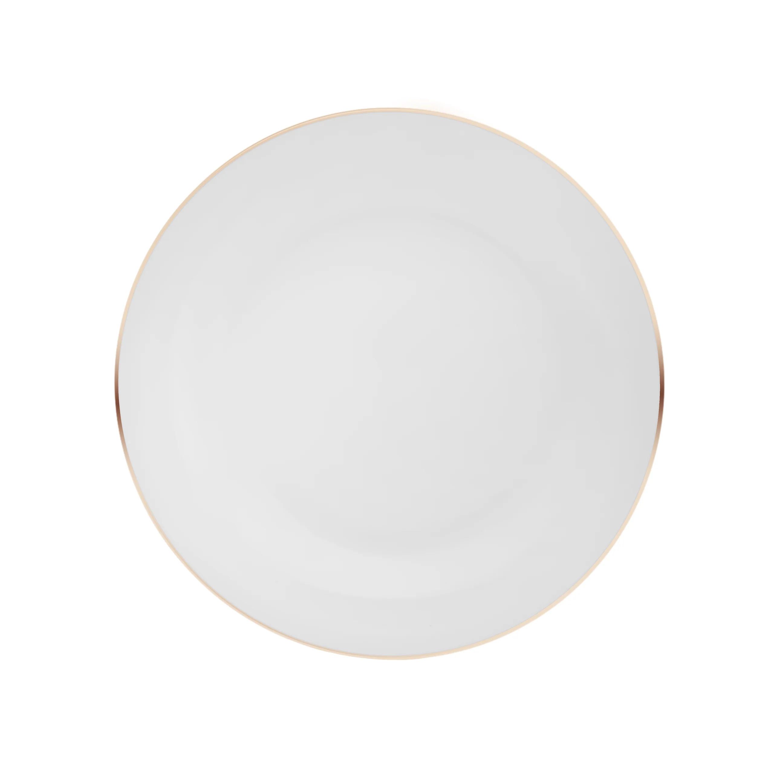 Karaca Stream Bone China Favaro 53-Piece Dinner Set for 12 People, Gold - Image 11