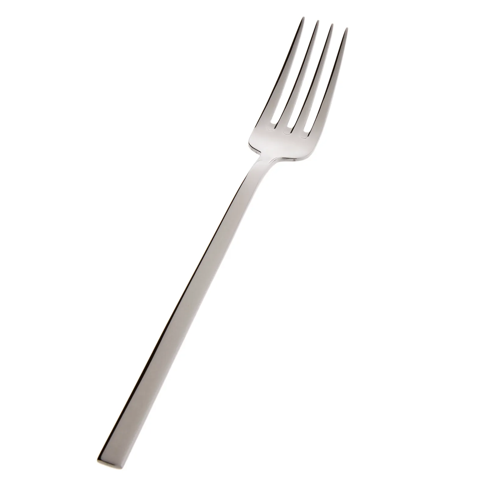 Karaca Flame Stainless Steel Dessert Fork, 18cm, Platin - Image 2