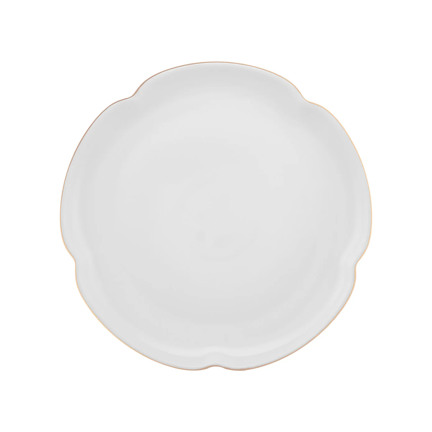 Karaca Flora 24-Piece Bone China Dinner Set for 6 People, Gold - Image 10